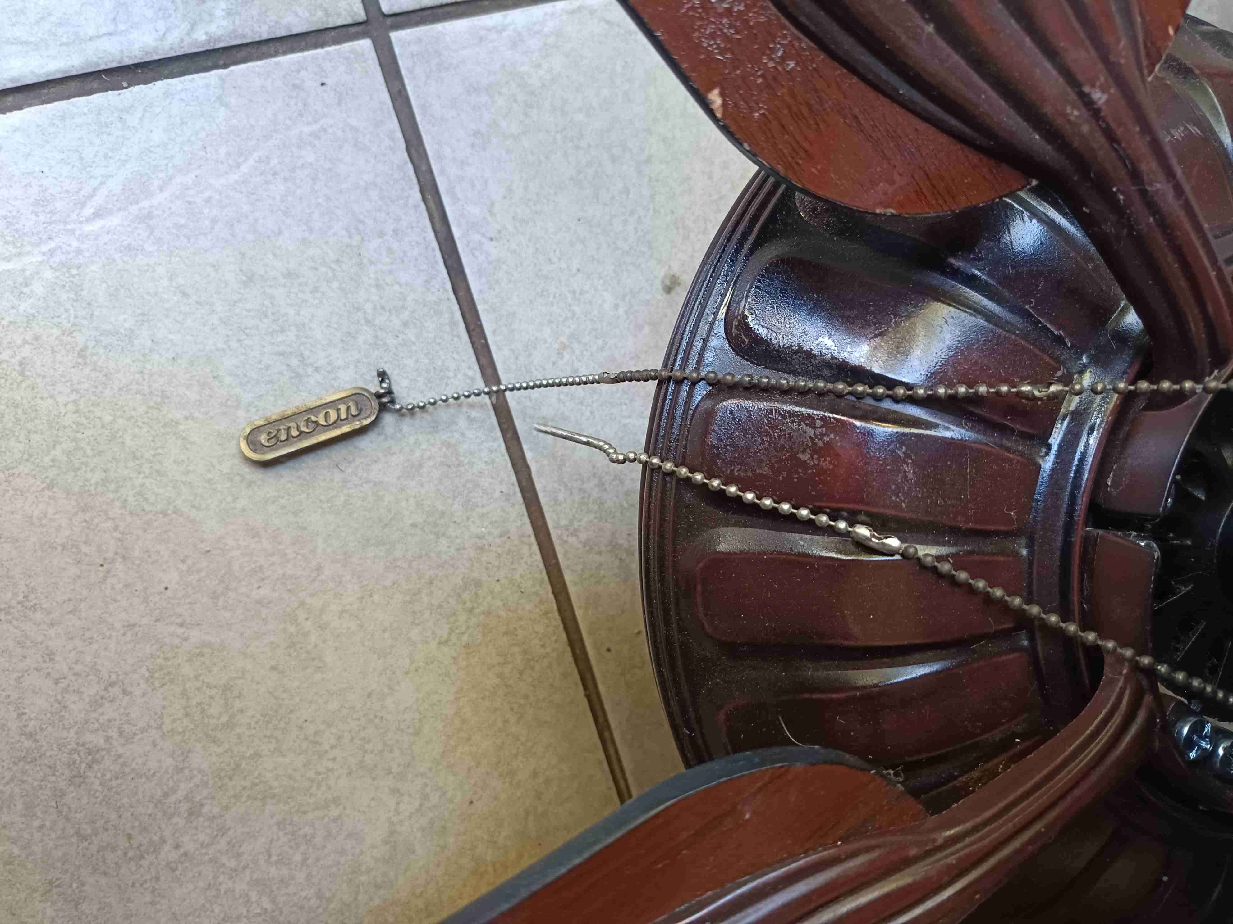 Ventilador de techo antiguo - miniatura 6