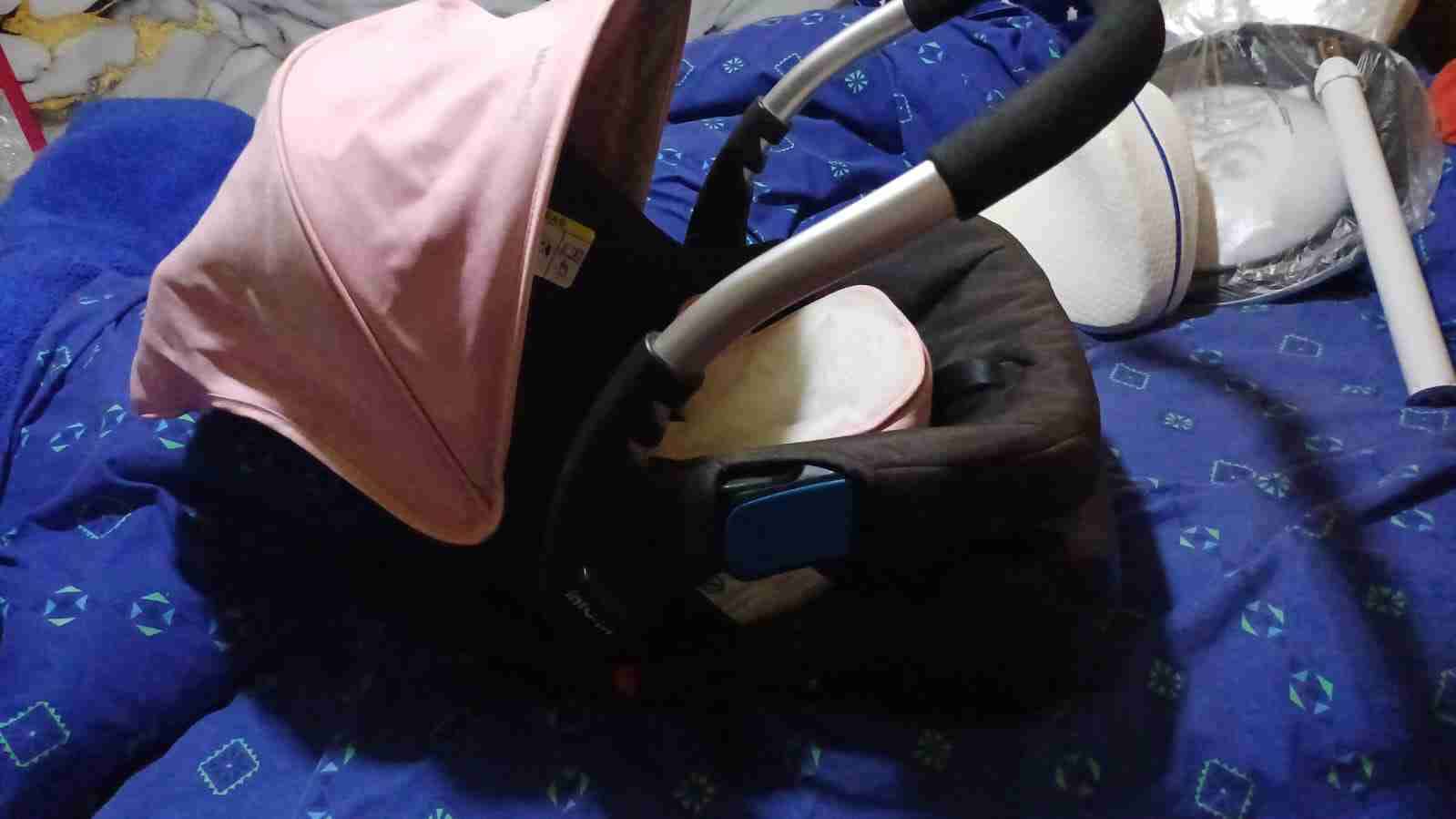 Silla de auto Bebesit rosa - miniatura 4