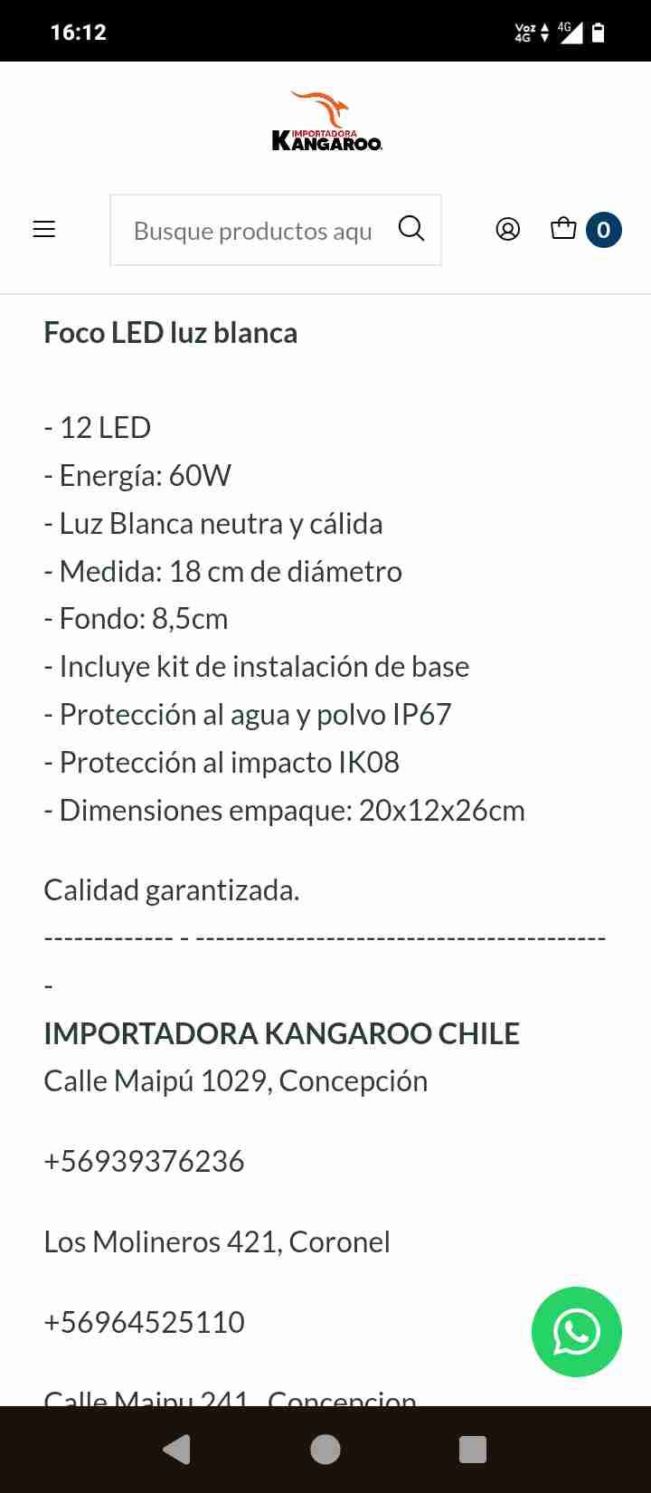 Focos LED para 60w 18cm diámetro - miniatura 4