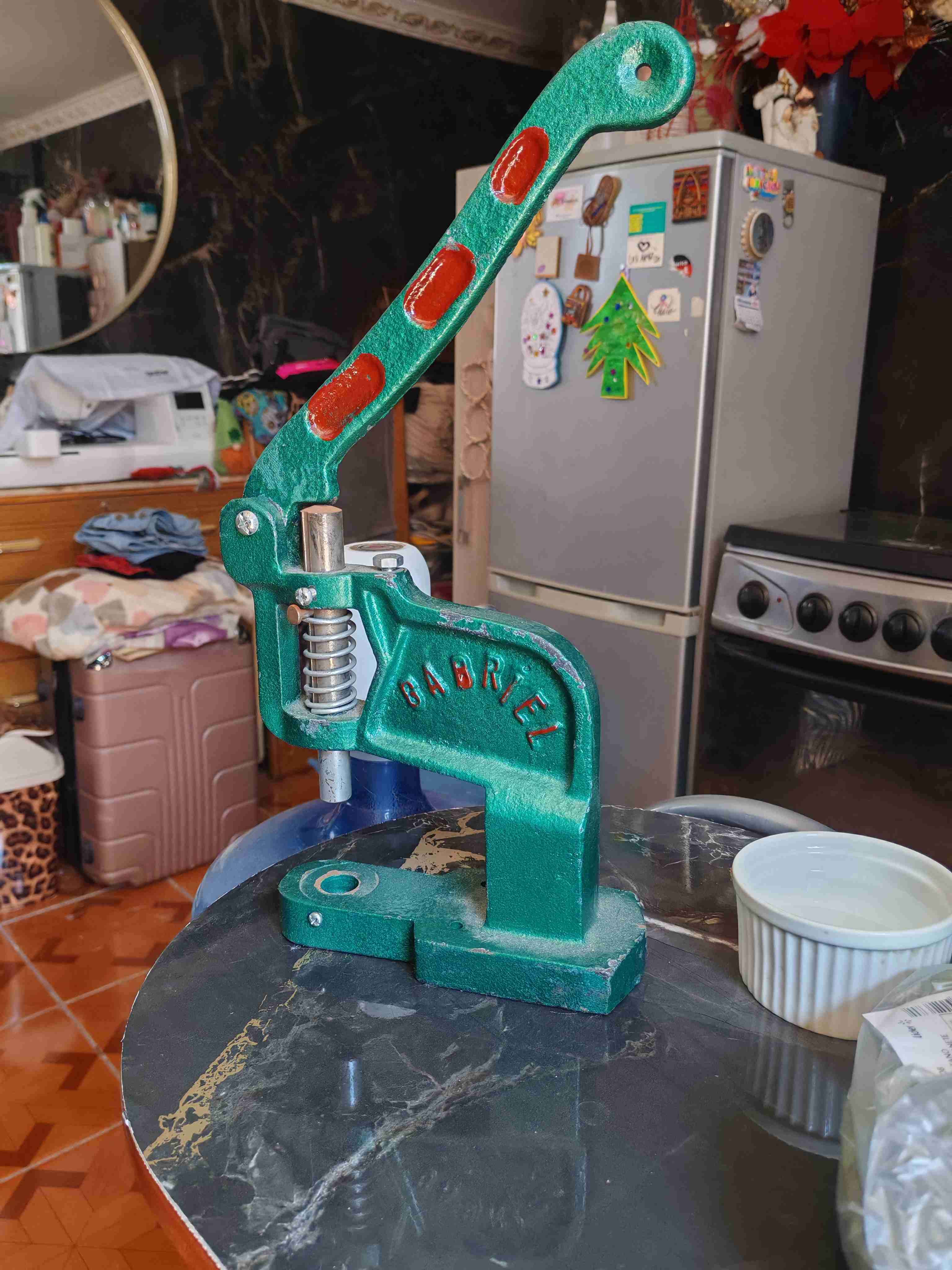 Forradora de botones manual - miniatura 2