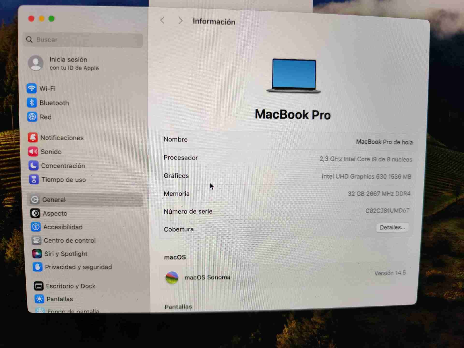 MacBook Pro touchbar 16 pulgadas a2141 - miniatura 3