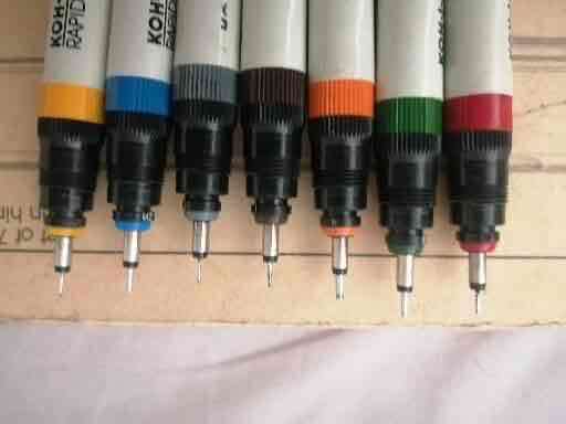 Set de plumones y tinta varios colores - miniatura 3