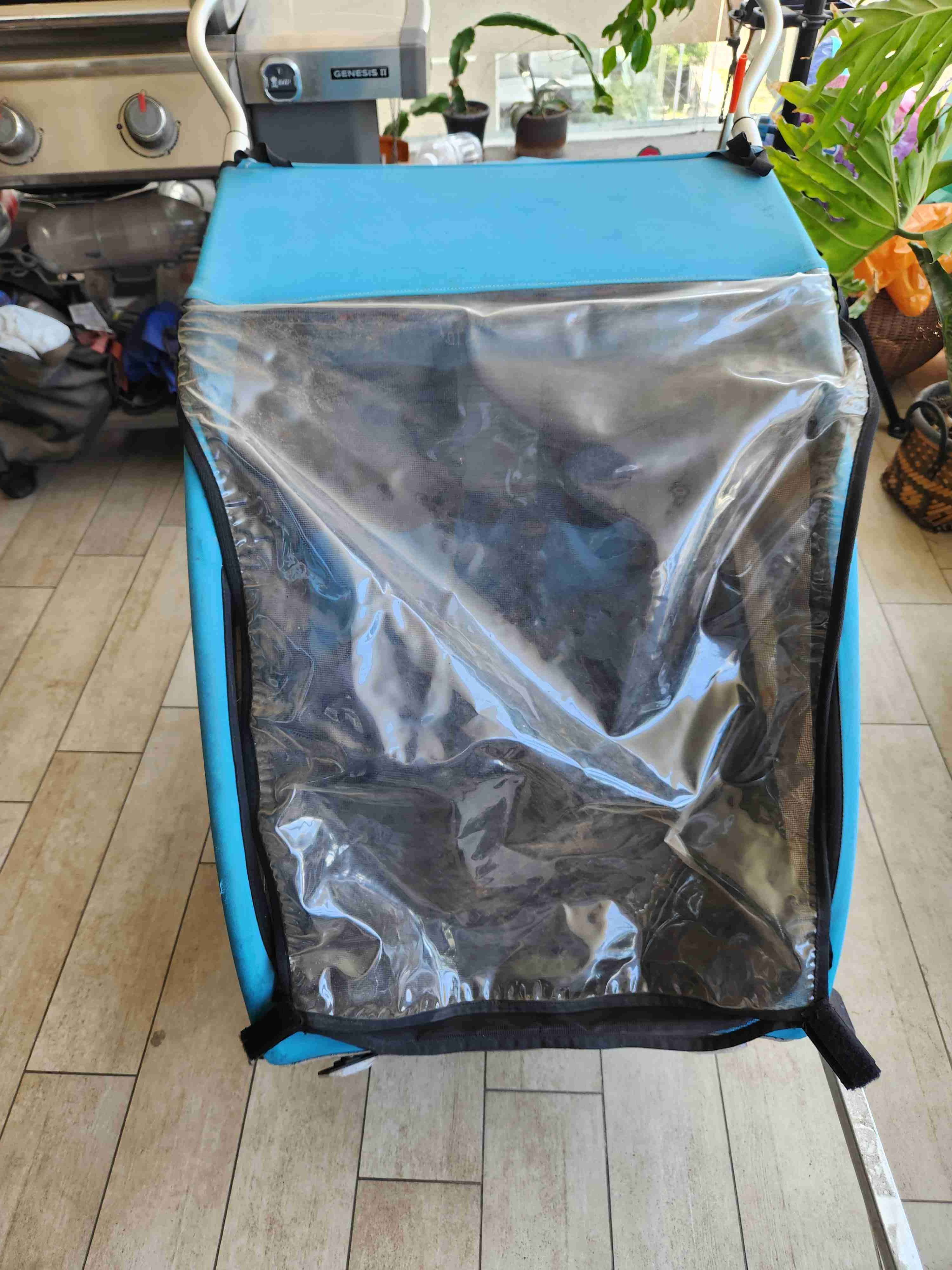 Carro para bicicleta azul Thule Coaster - miniatura 2