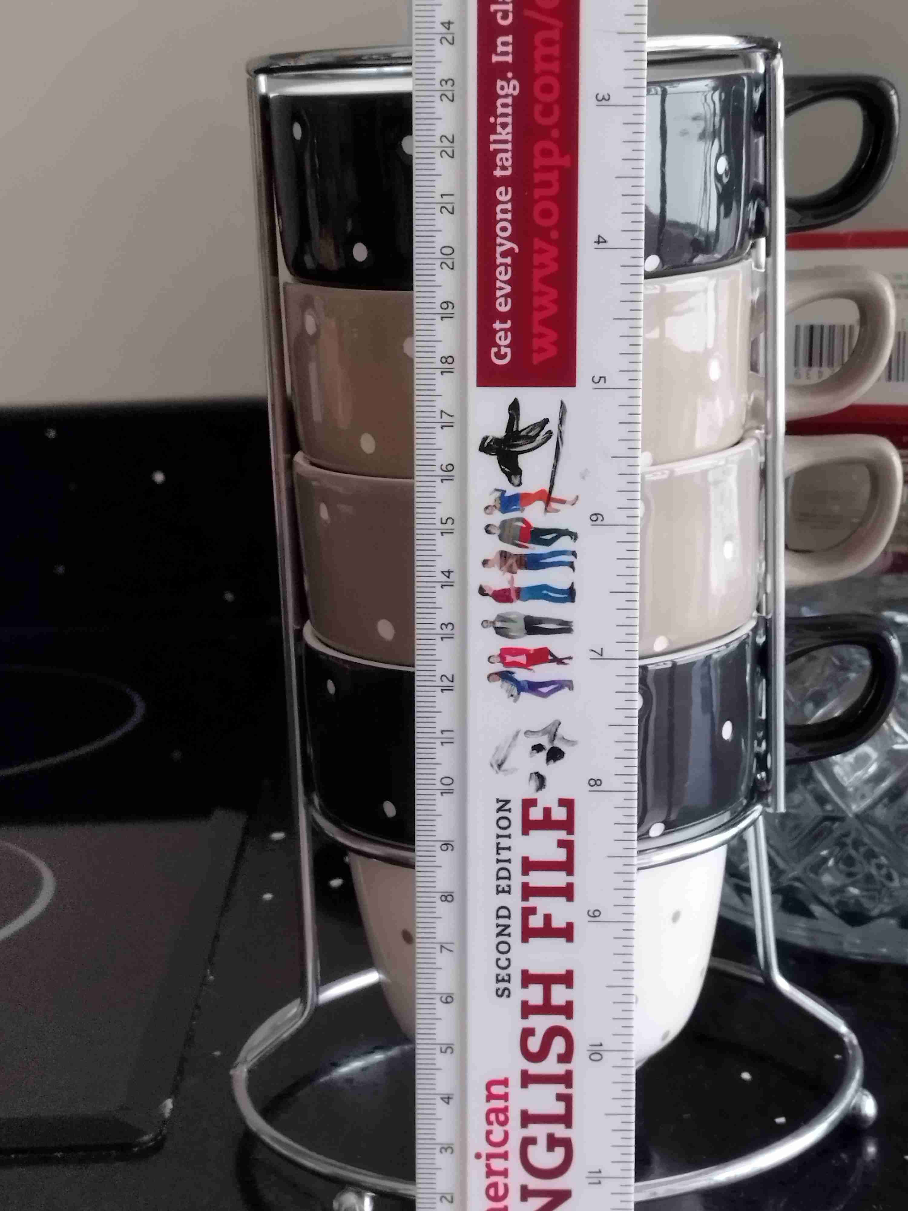 Set de 4 tazones apilables con soporte - miniatura 3