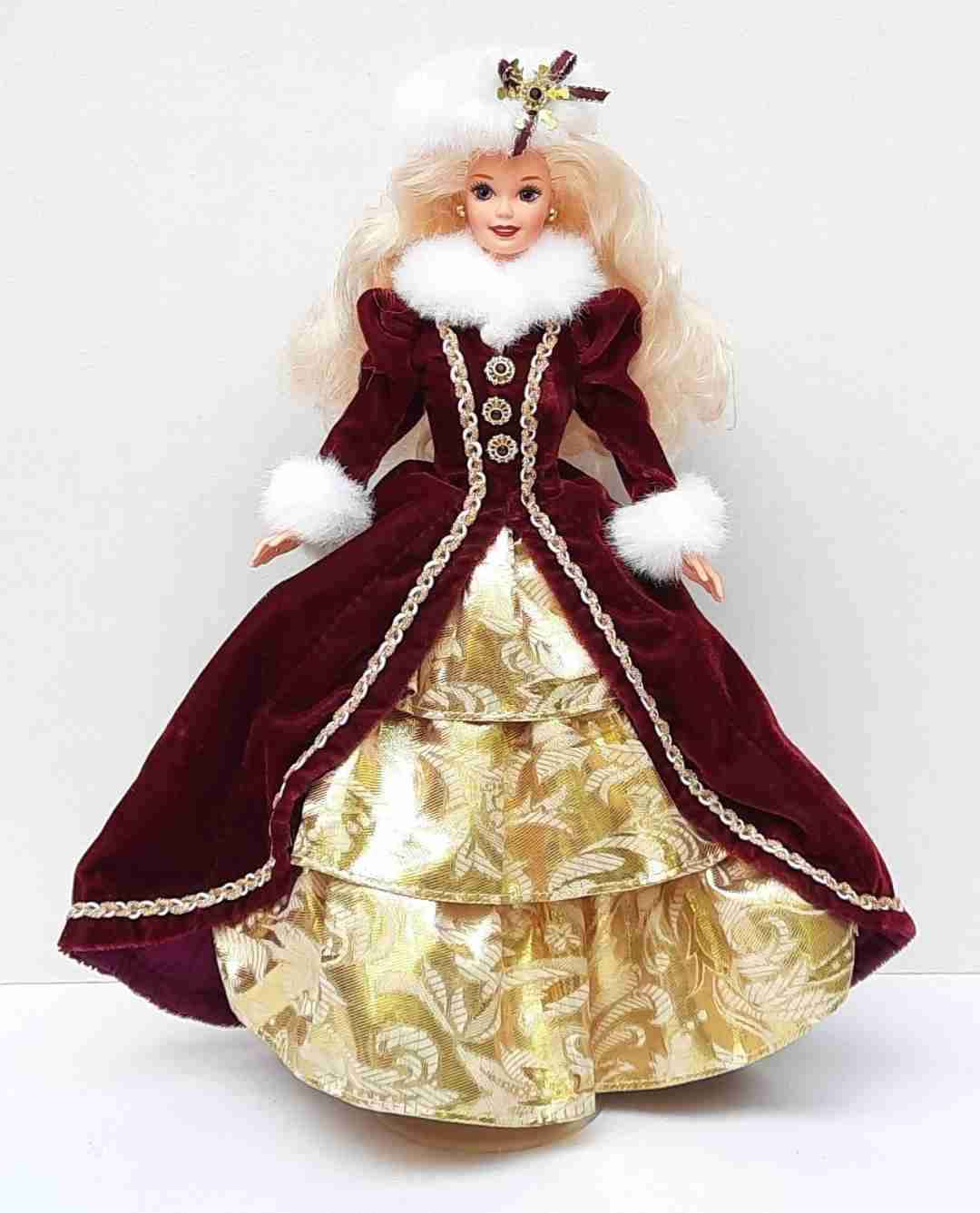 Barbie Edición Muñeca de colección con vestido roj