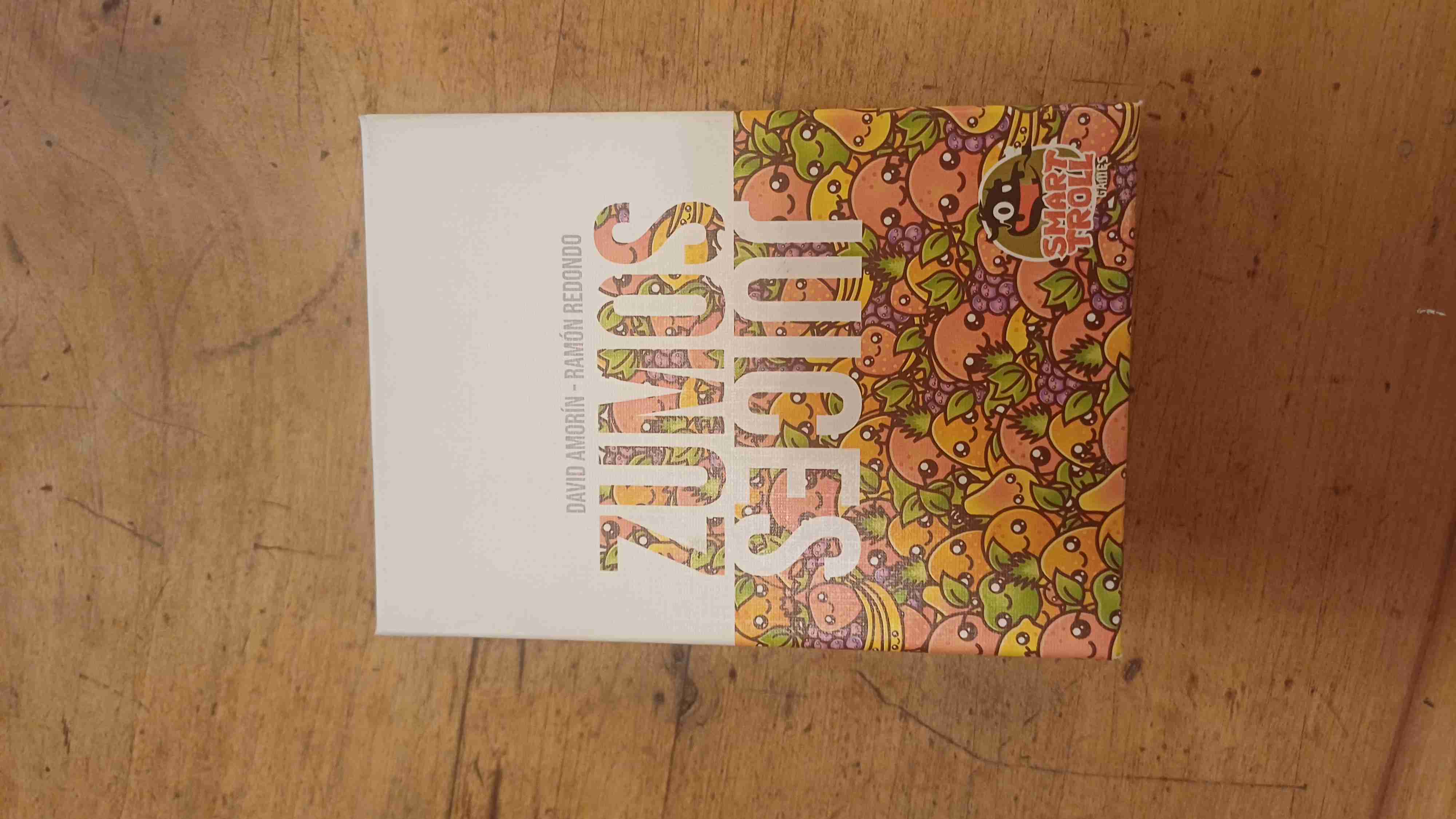 Juego de cartas Zumos