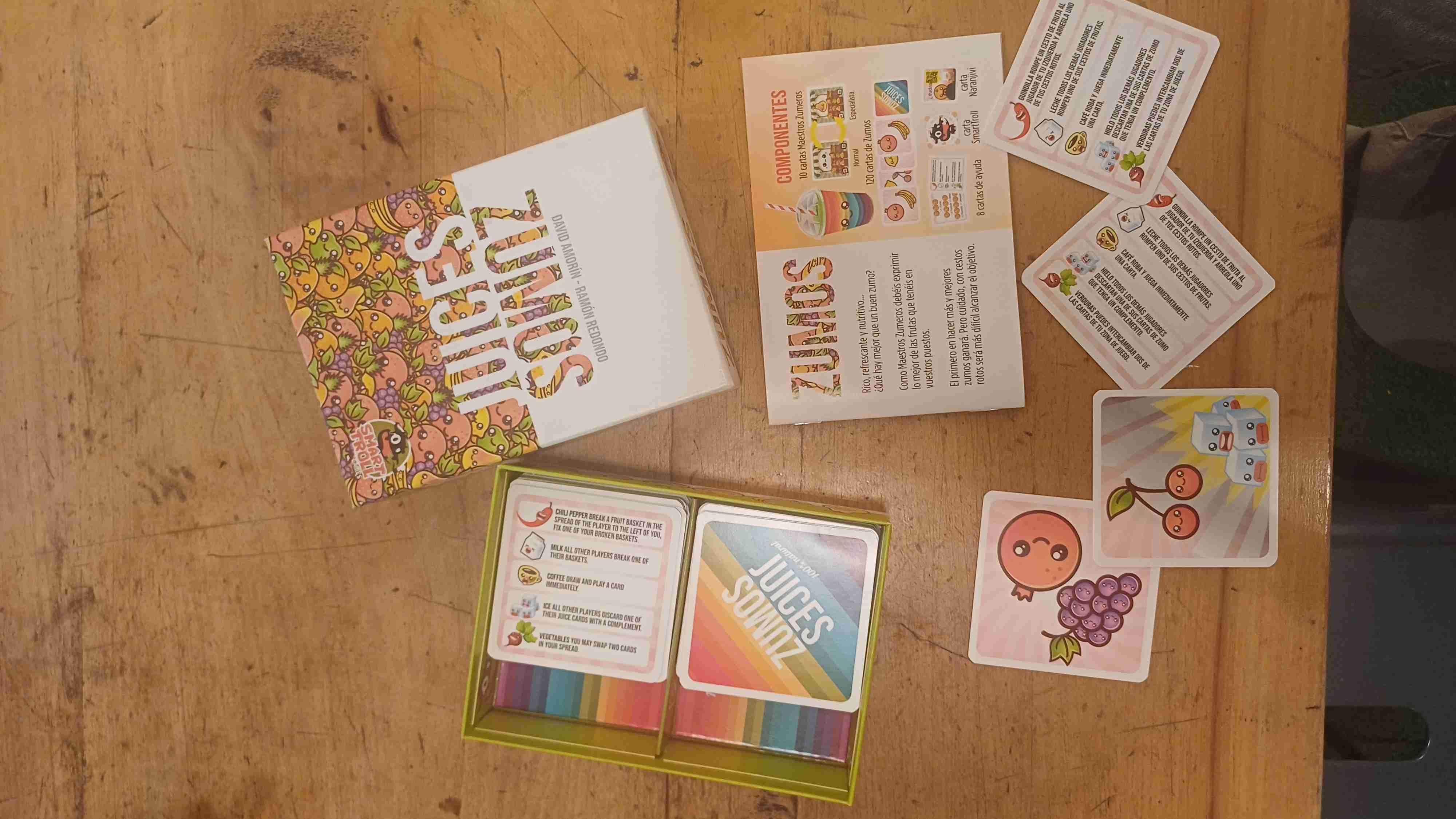 Juego de cartas Zumos - miniatura 3