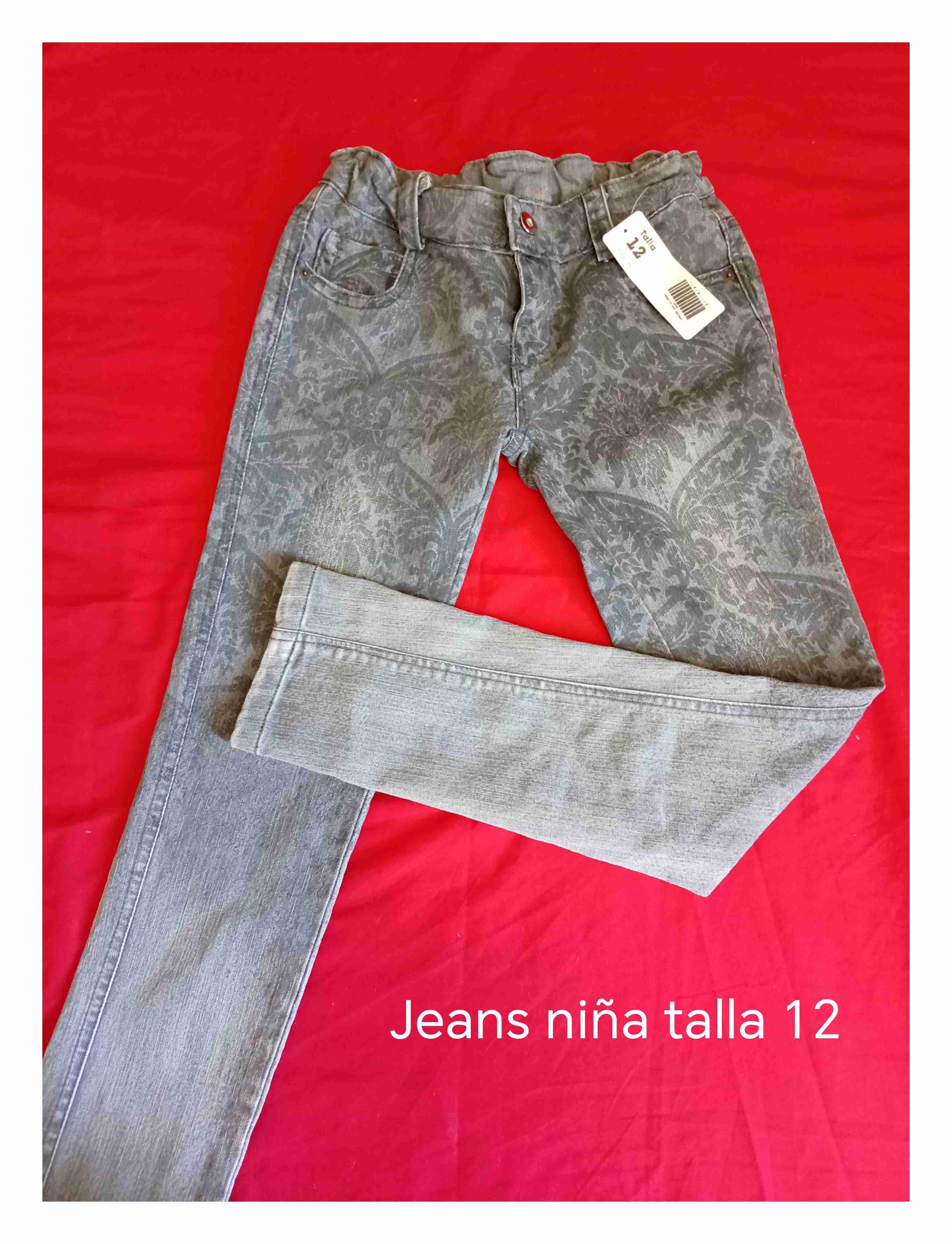 Jeans estampados niña 12 años