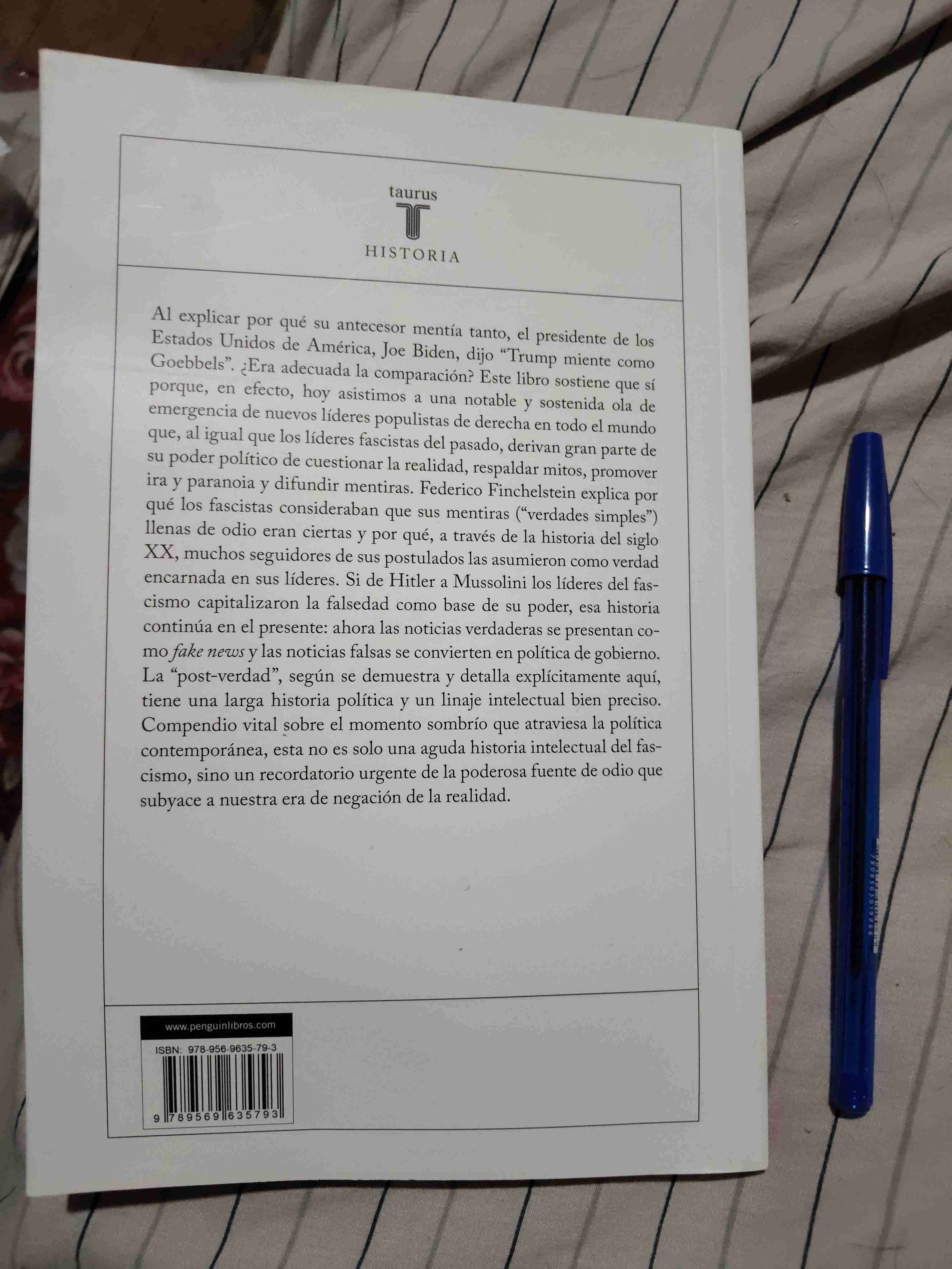 Libro Breve Historia de la Mentira Fascista - miniatura 2