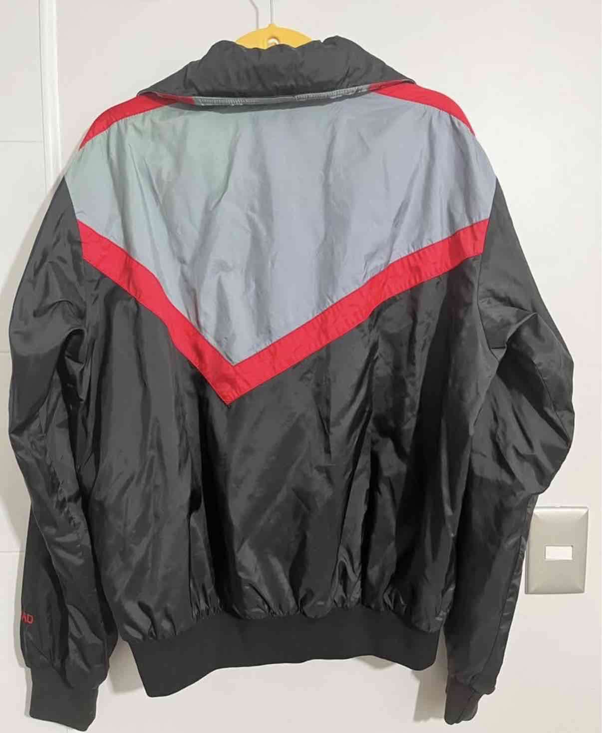 Cortaviento unisex Head gris y rojo - miniatura 3