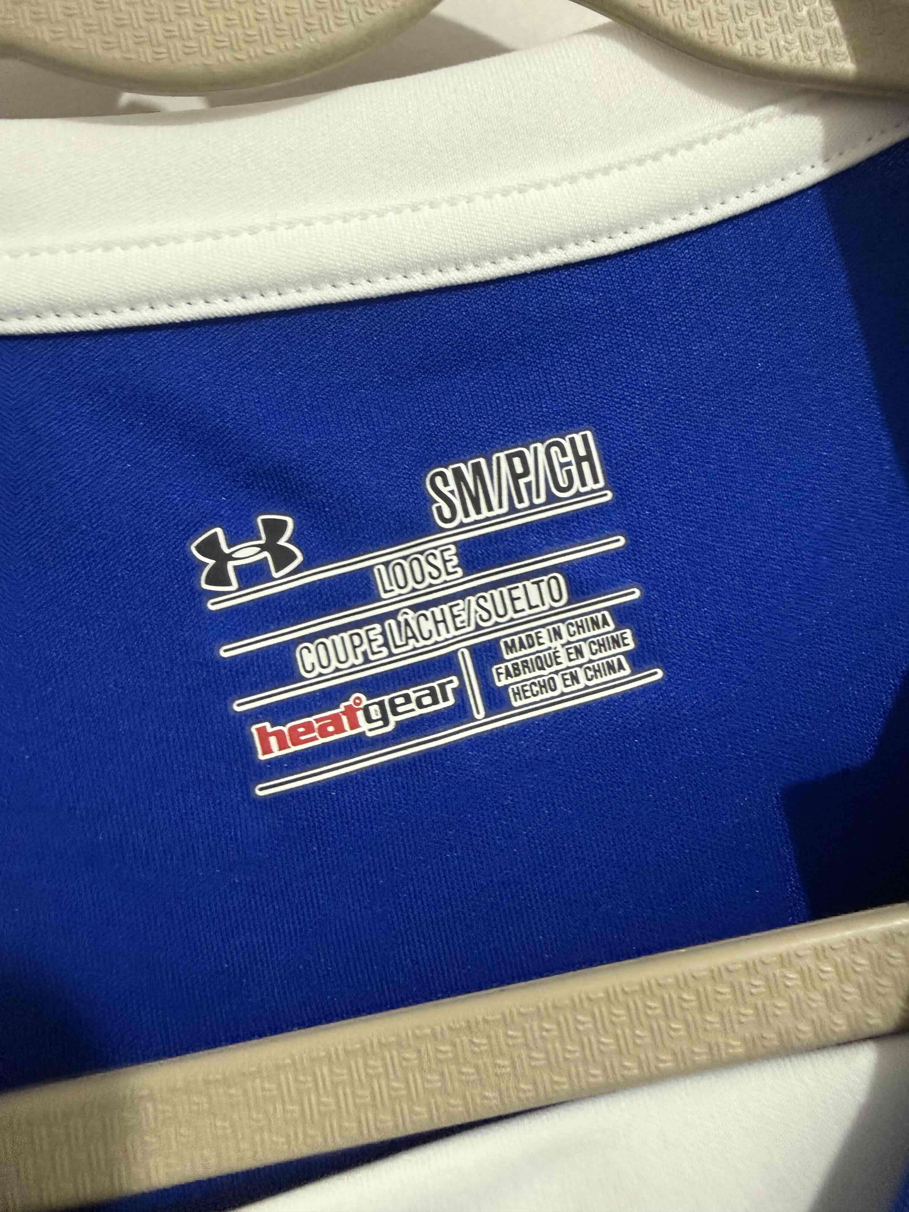 Polera deportiva azul hombre - miniatura 3