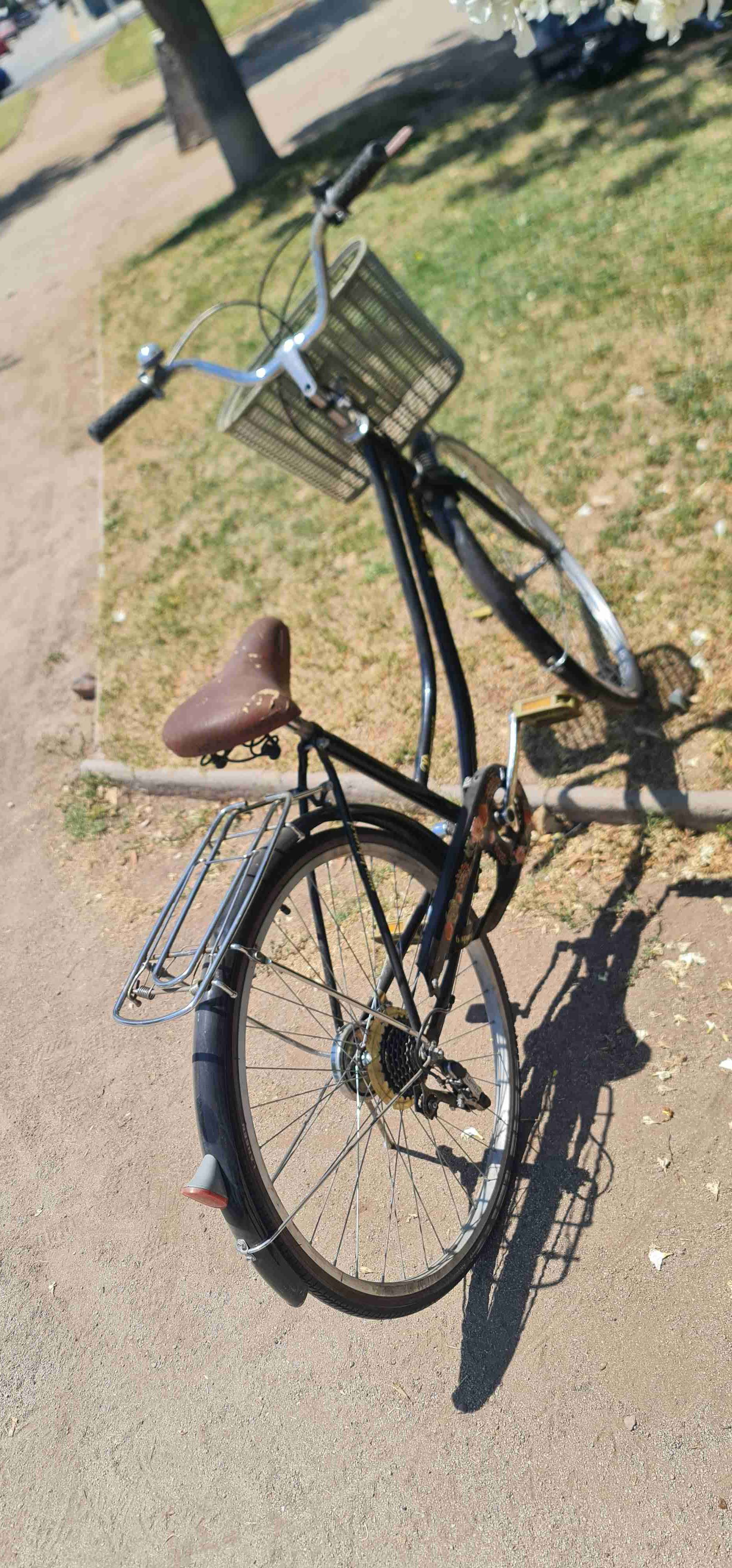 Bicicleta urbana con canastillo - miniatura 4