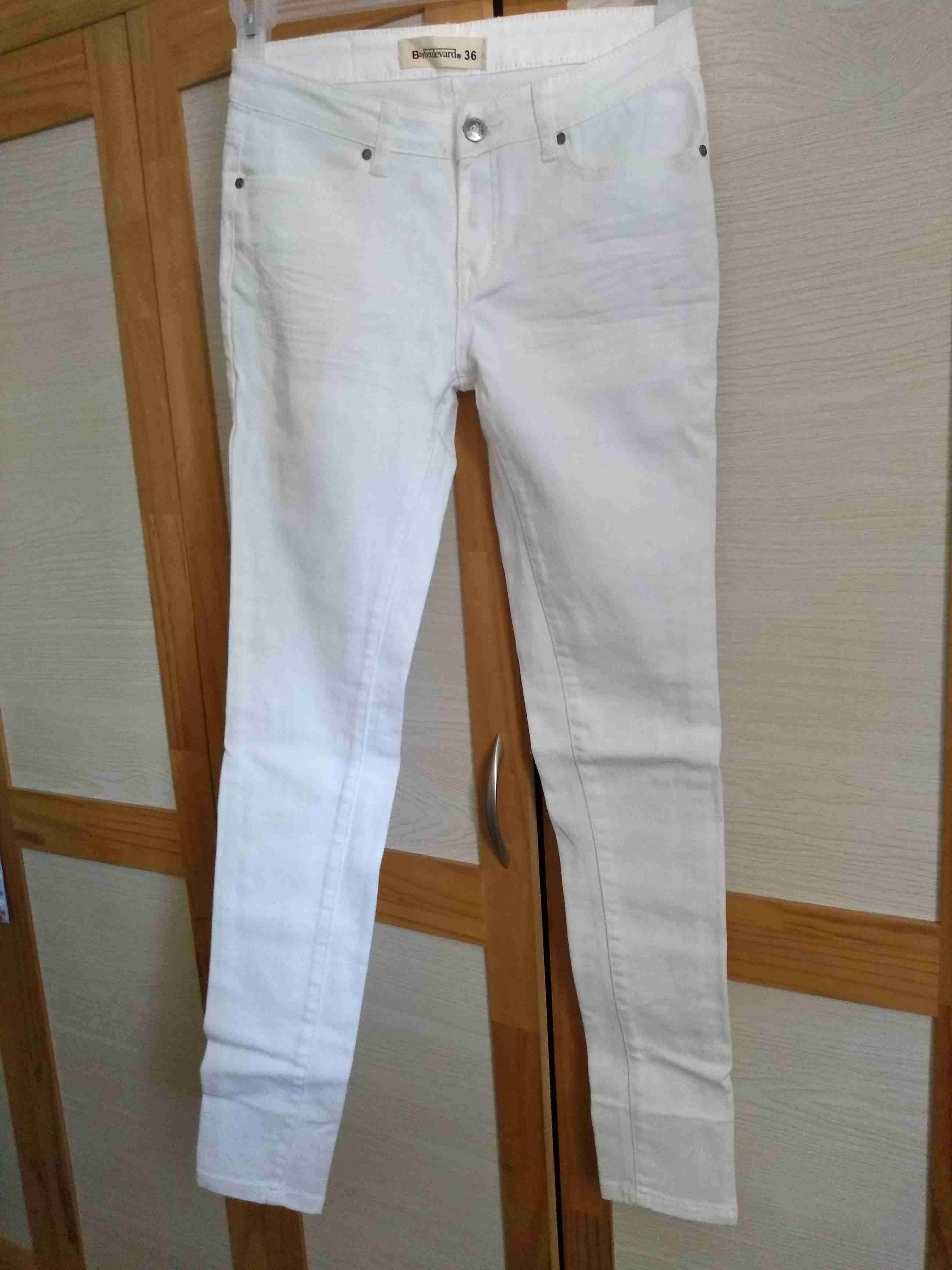 Jeans blancos mujer talla 36