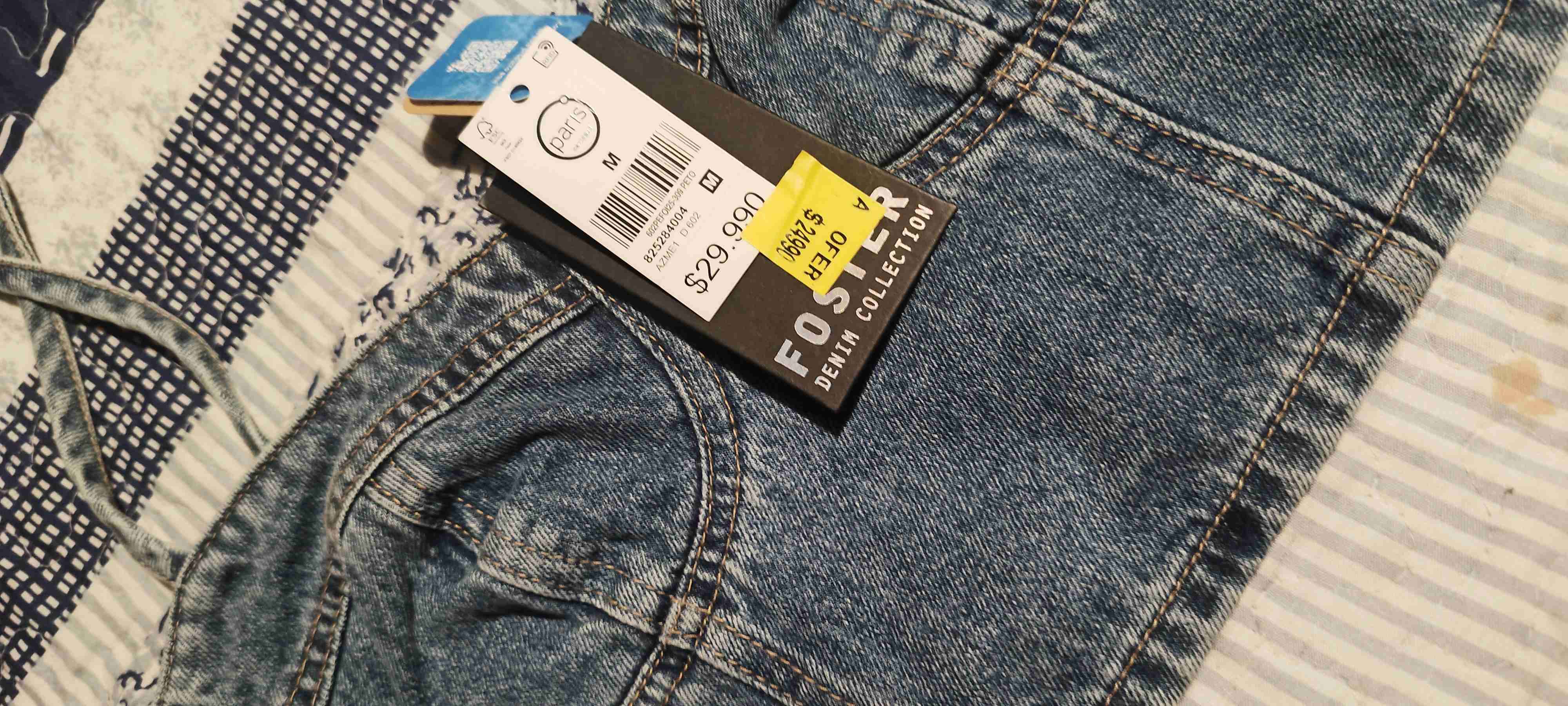 Top denim Foster talla M