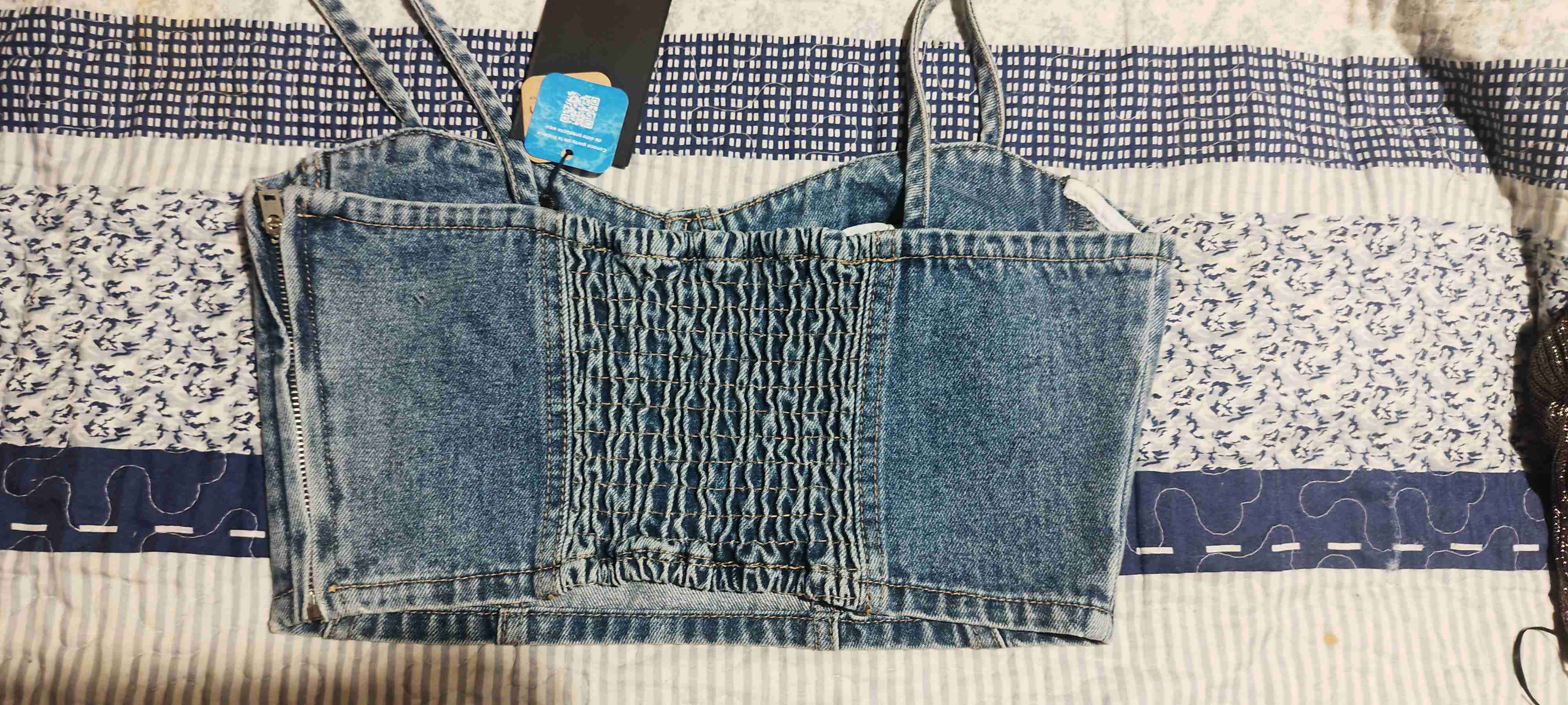 Top denim Foster talla M - miniatura 2