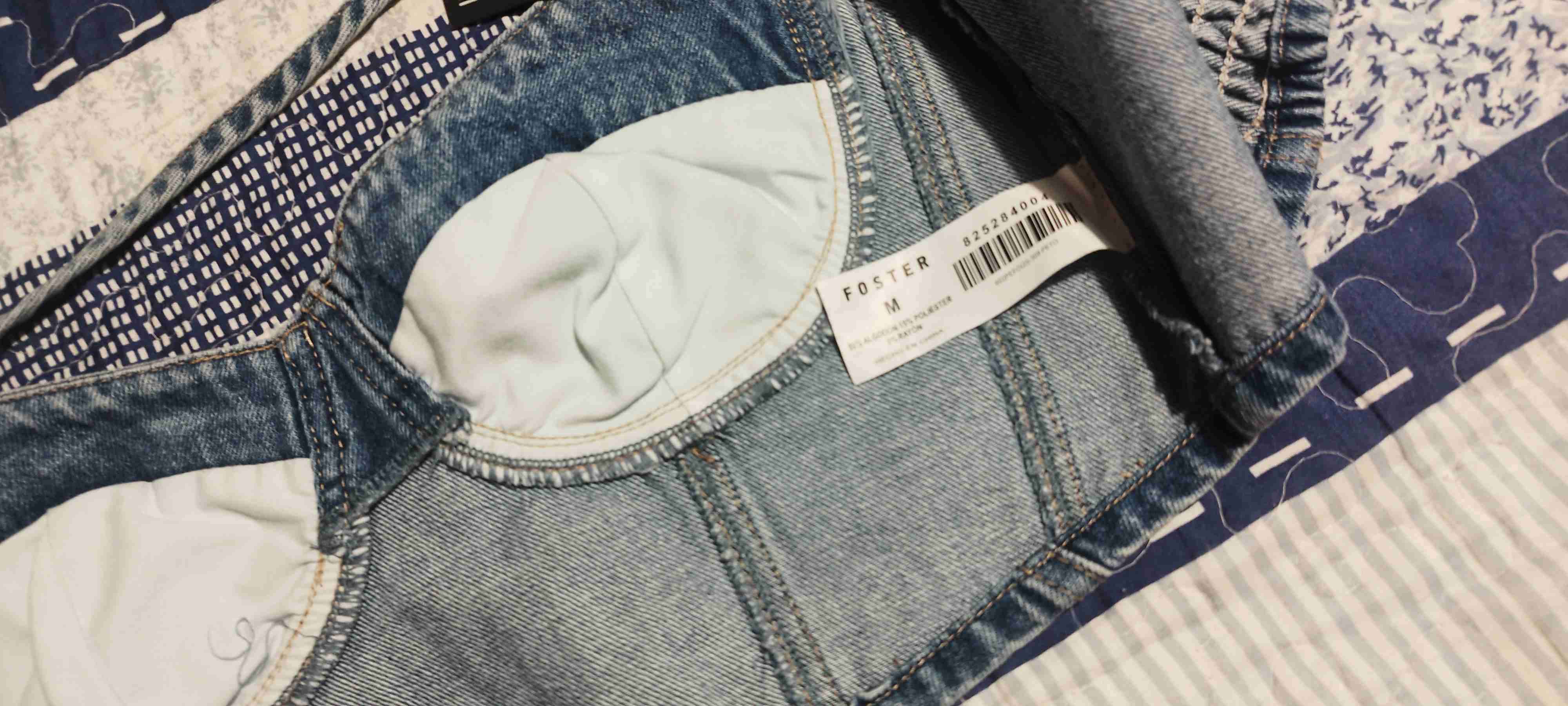 Top denim Foster talla M - miniatura 3