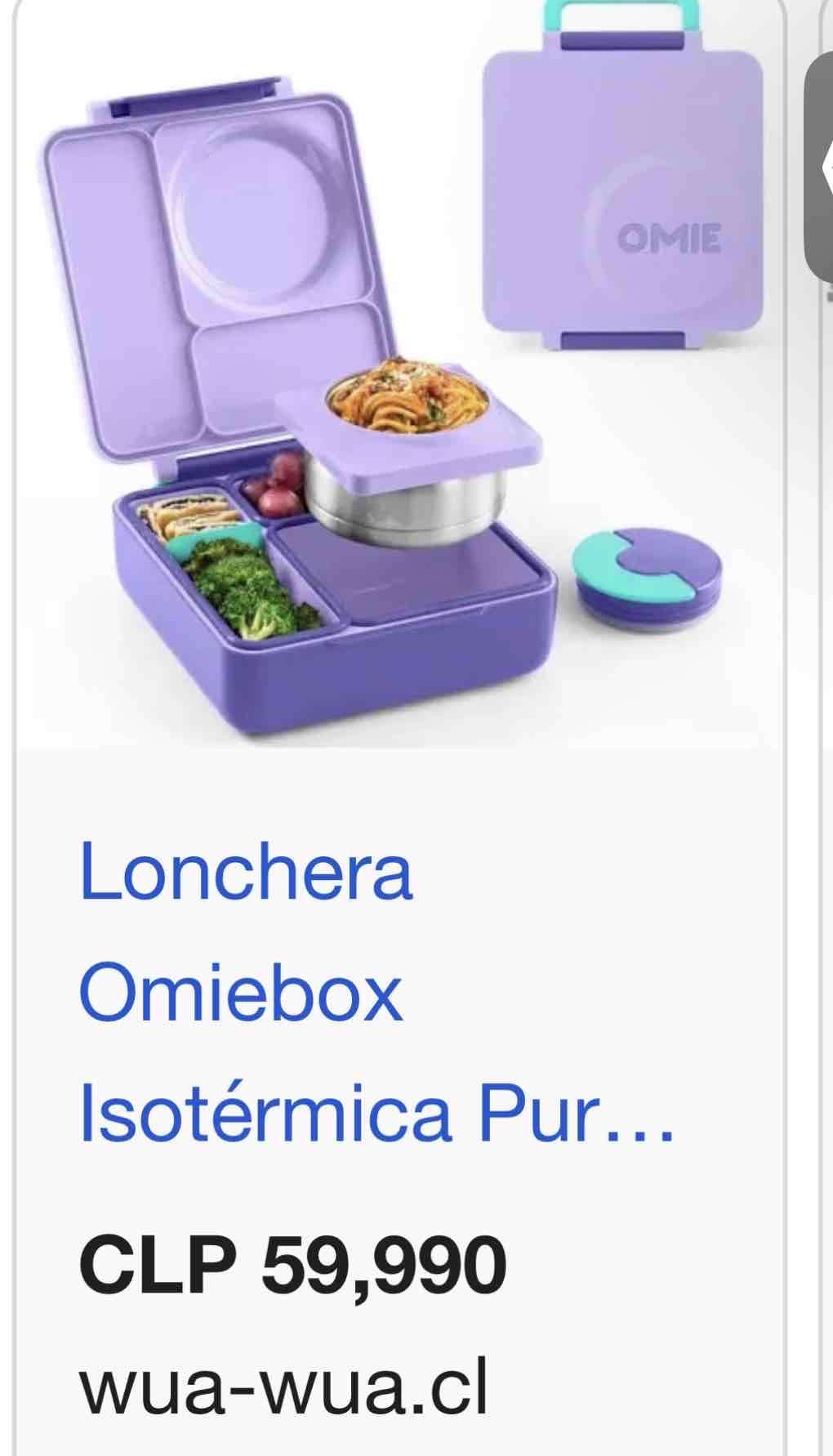 Lonchera morada OMIE - miniatura 2