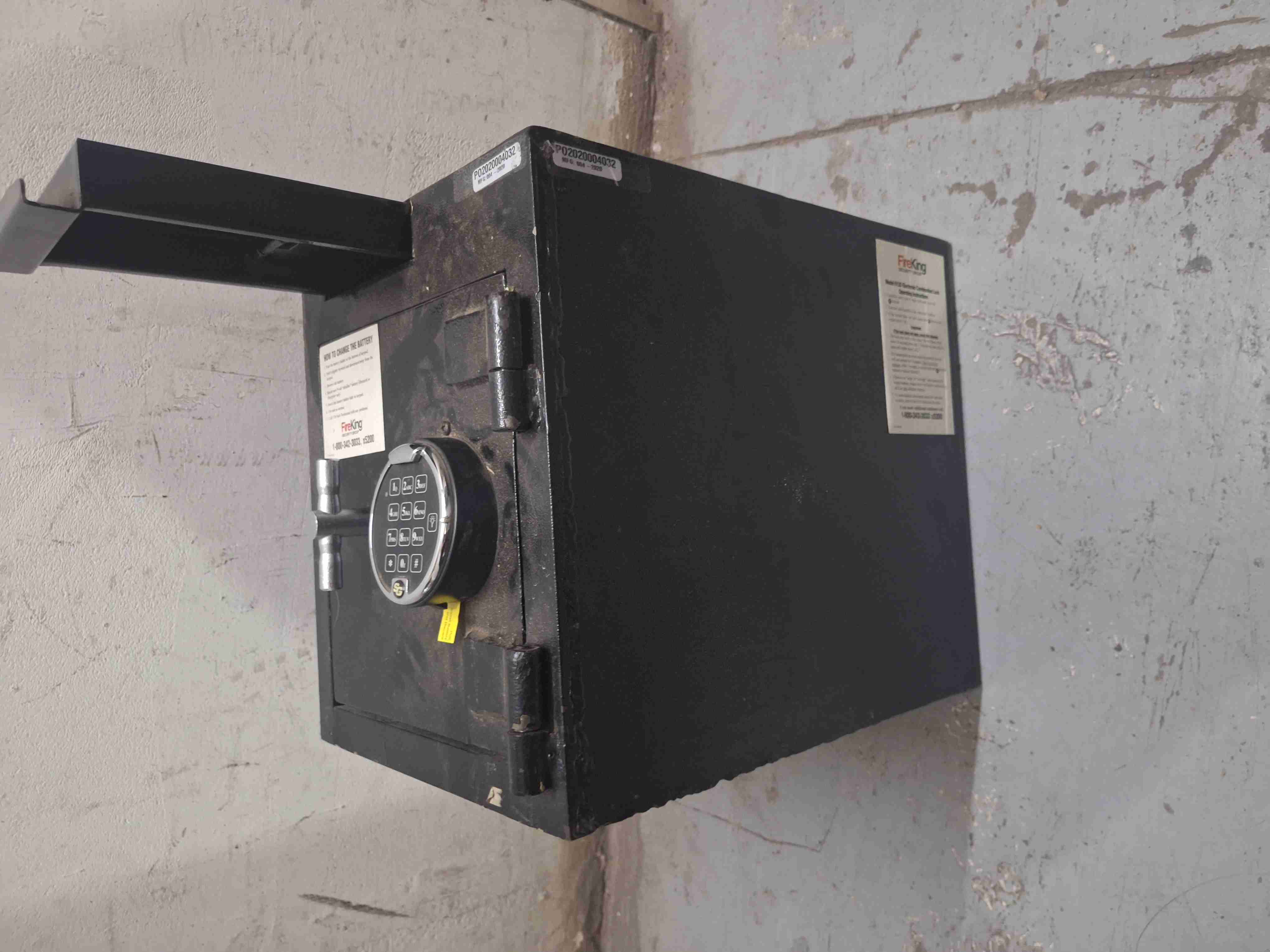 Caja fuerte de seguridad negra - miniatura 5