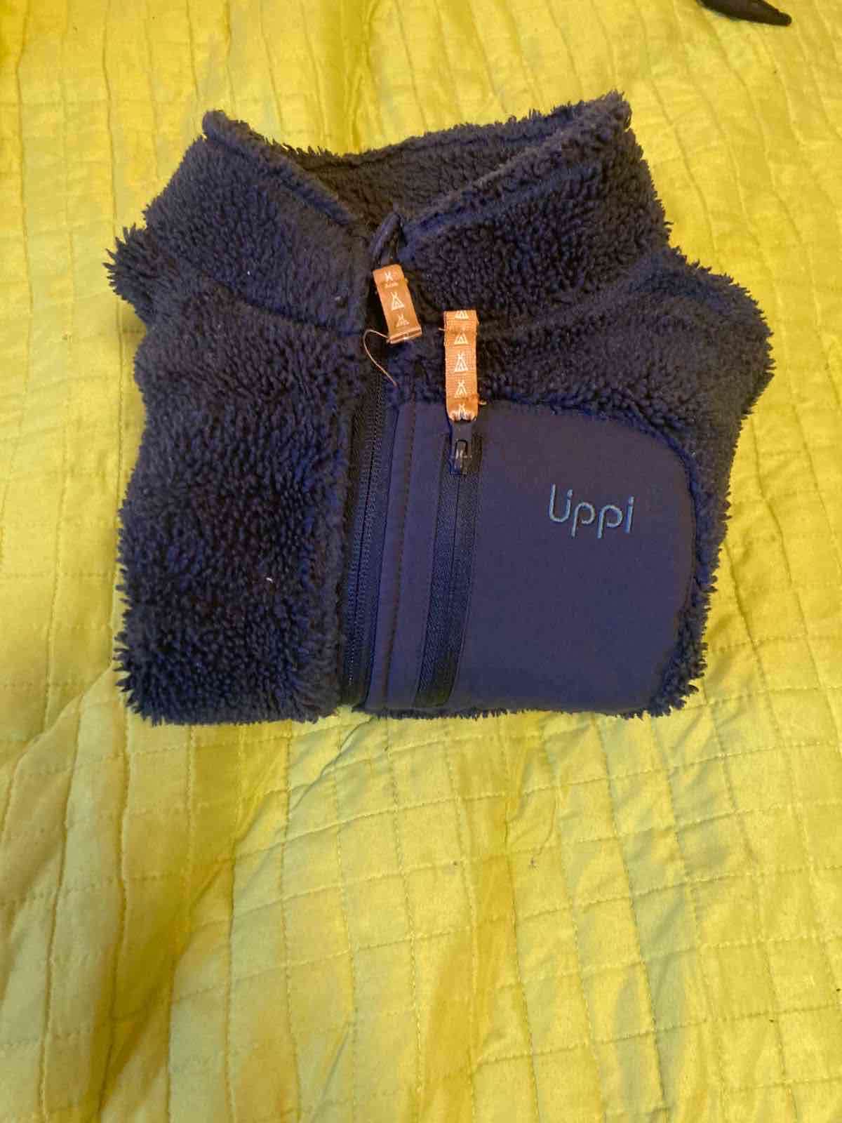 Polar de lana azul marino Lippi