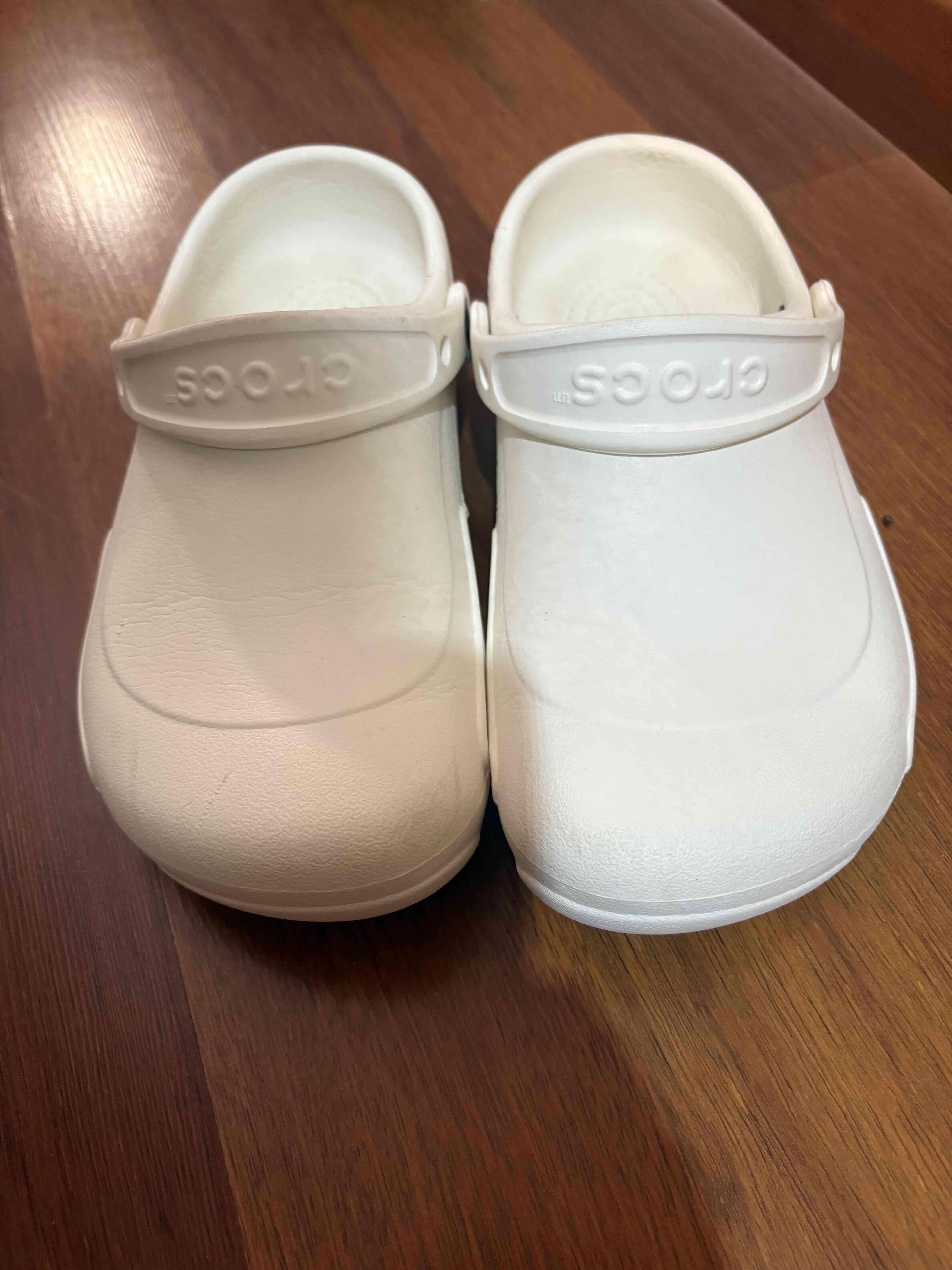 Zuecos blancos Crocs