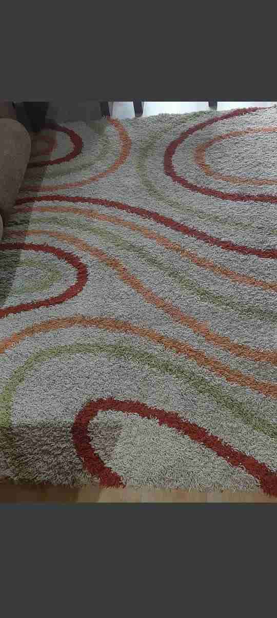 Alfombra multicolor de lana - miniatura 3