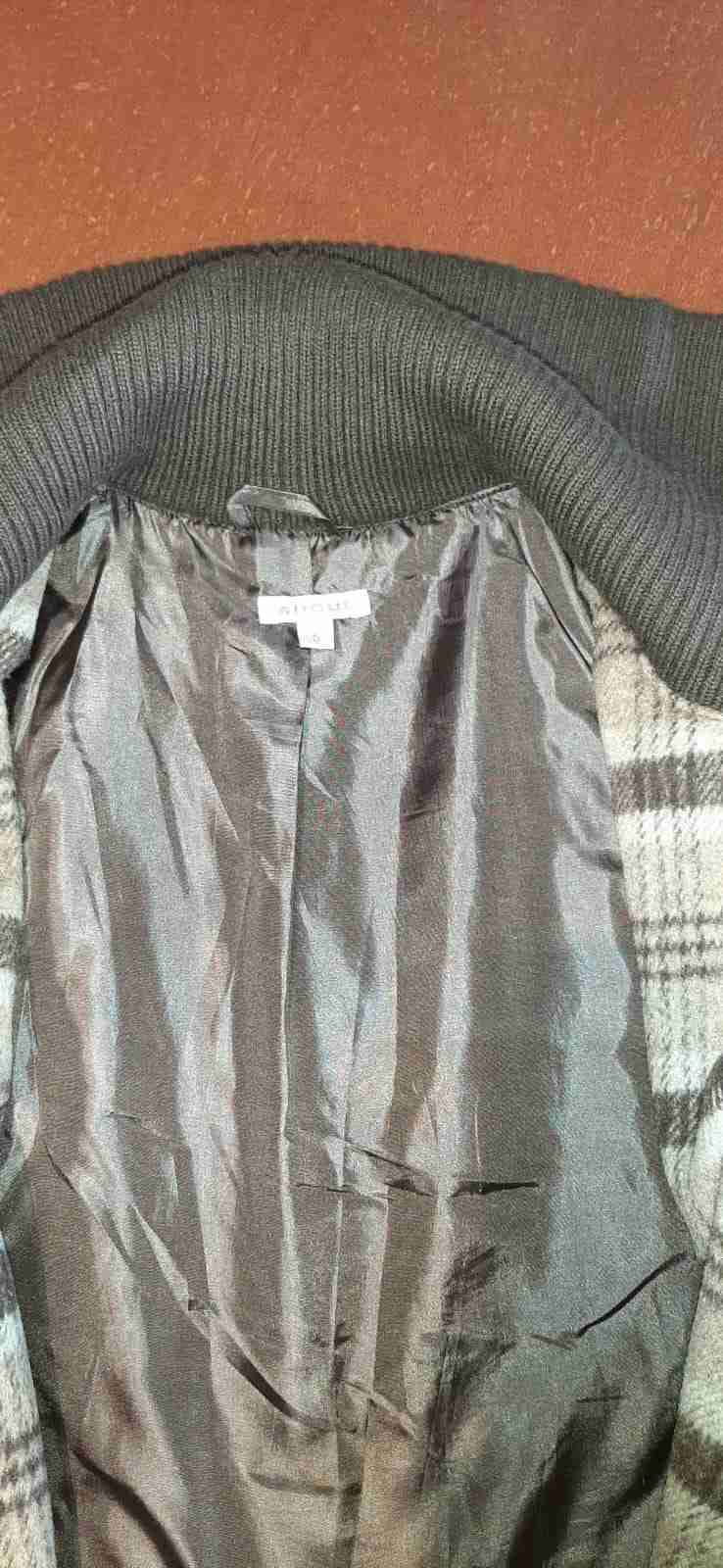 Chaqueta a cuadros marrón - miniatura 2