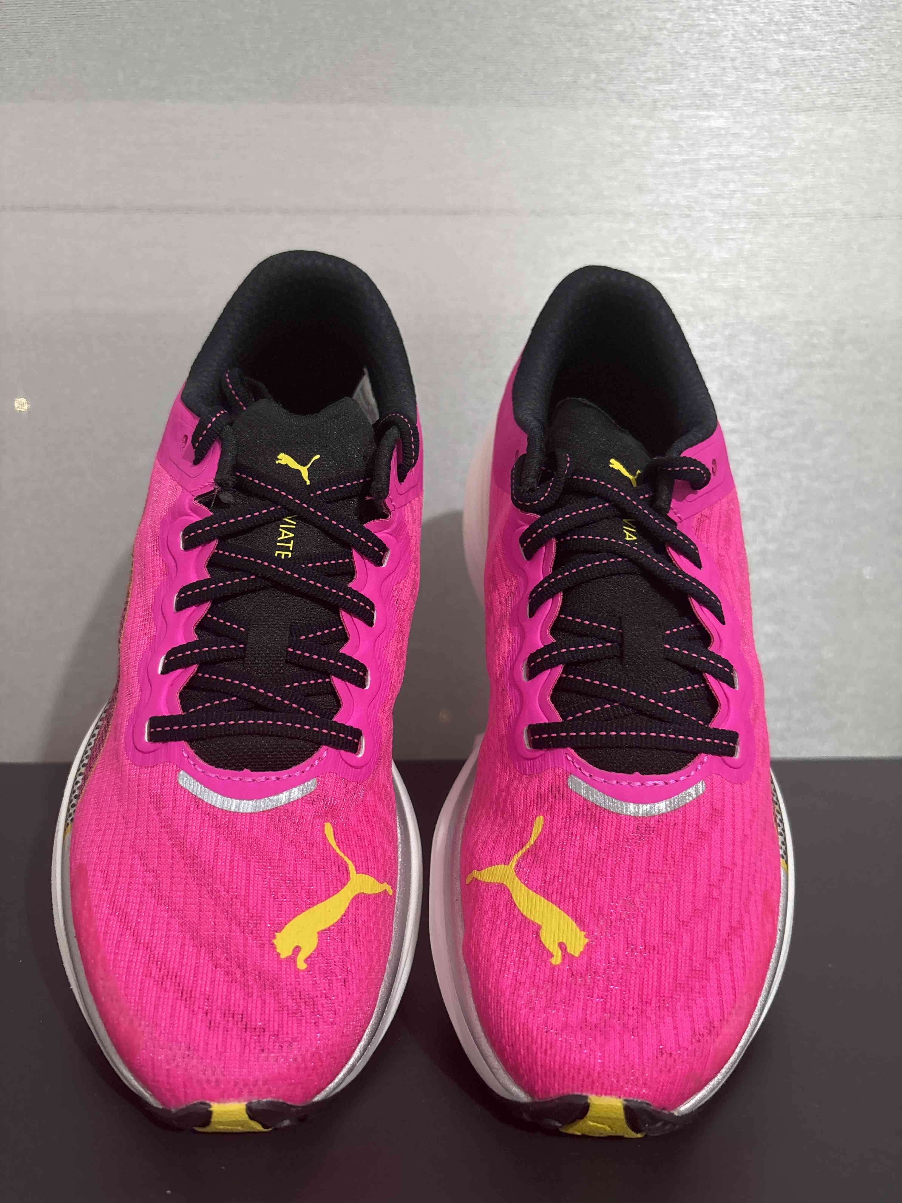 Zapatillas puma deportivas running rosadas - miniatura 4