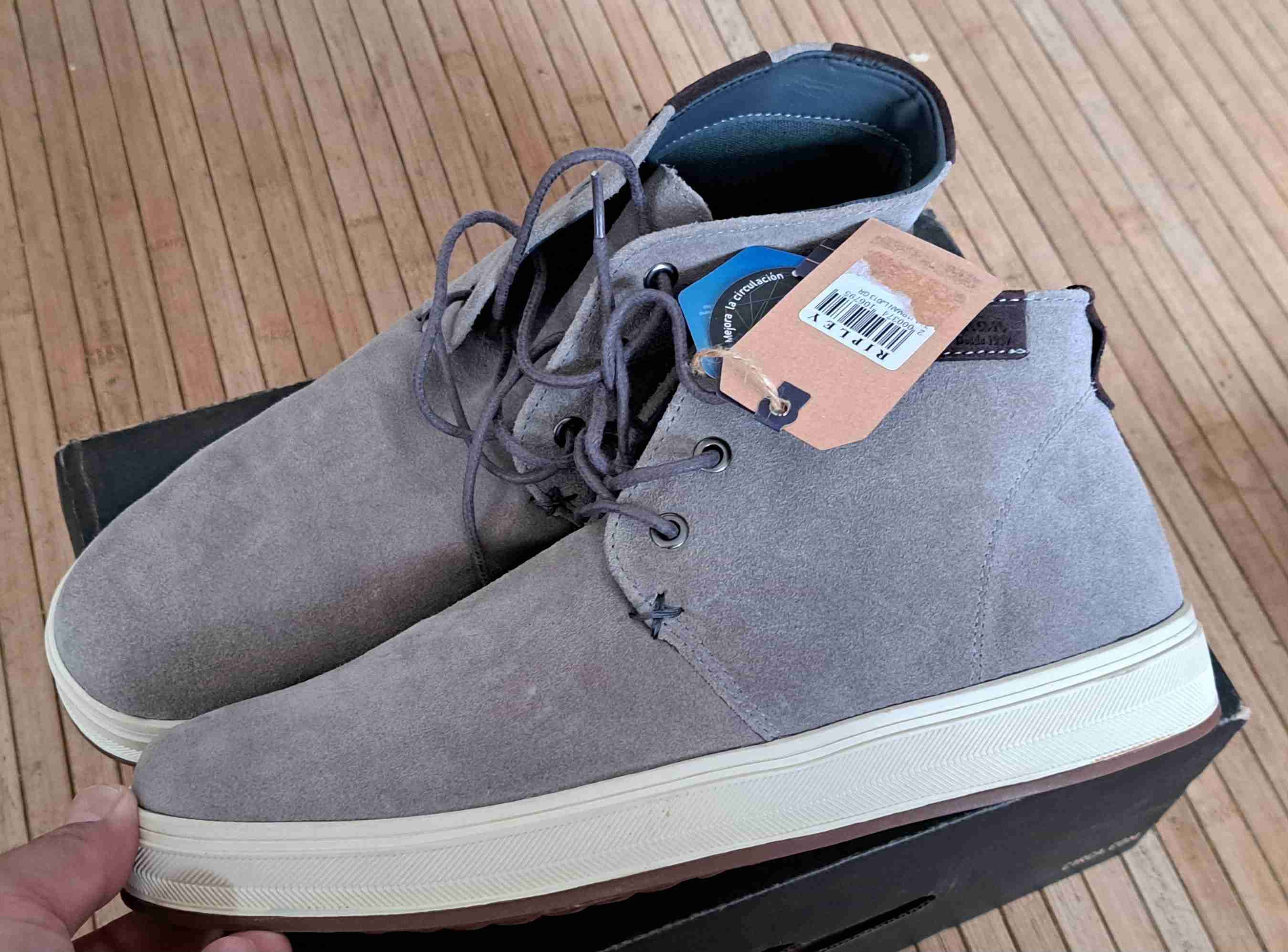 Zapatillas DC negras y marrones - miniatura 3