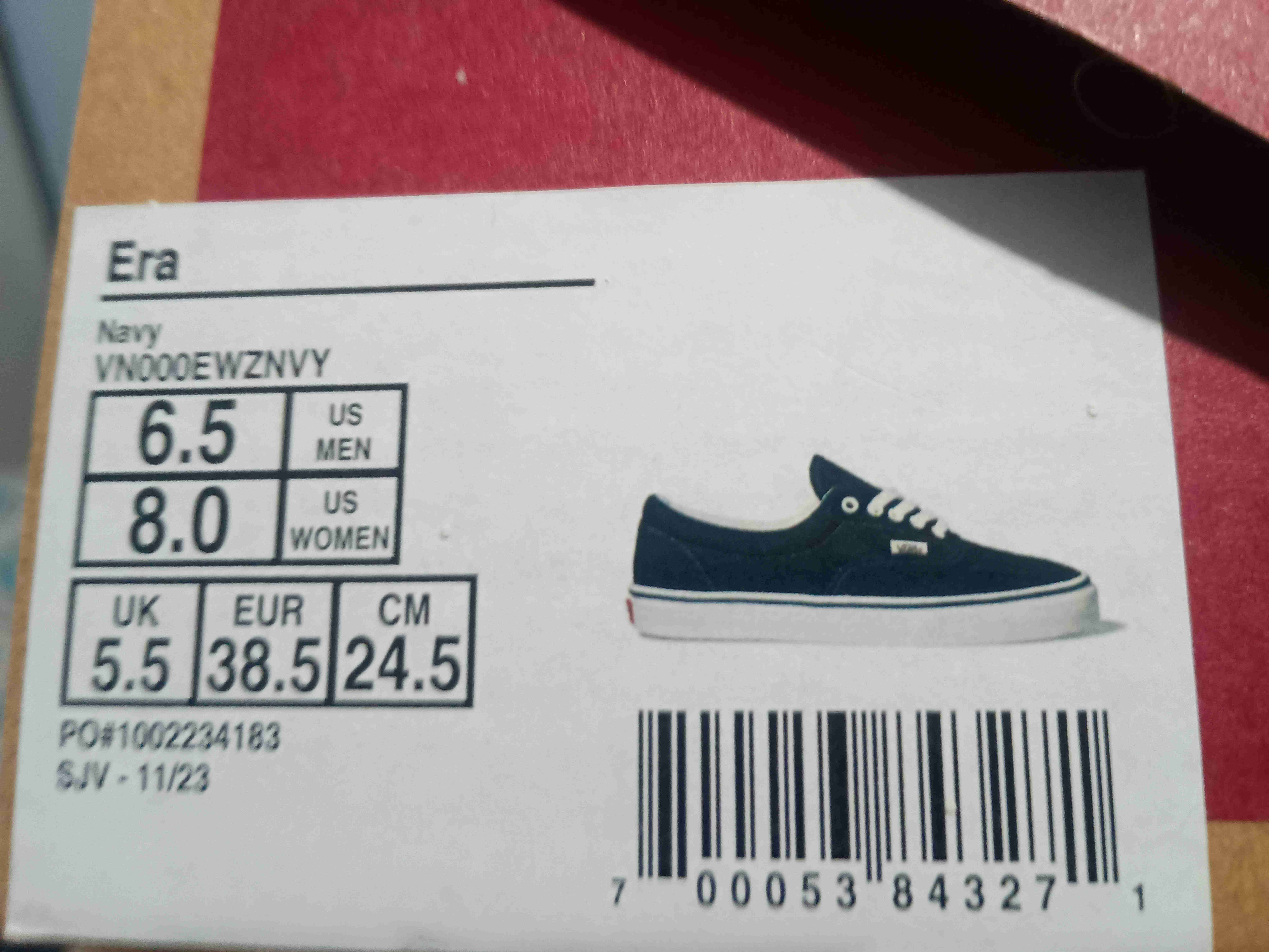 Zapatillas Vans azul marino - miniatura 2