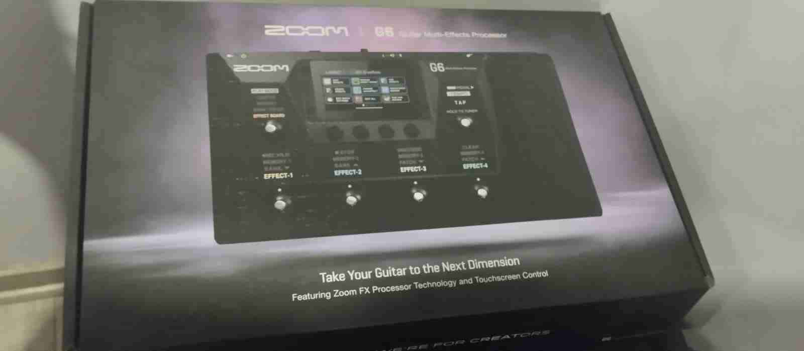 Pedalera multiefectos Zoom G6 - miniatura 6