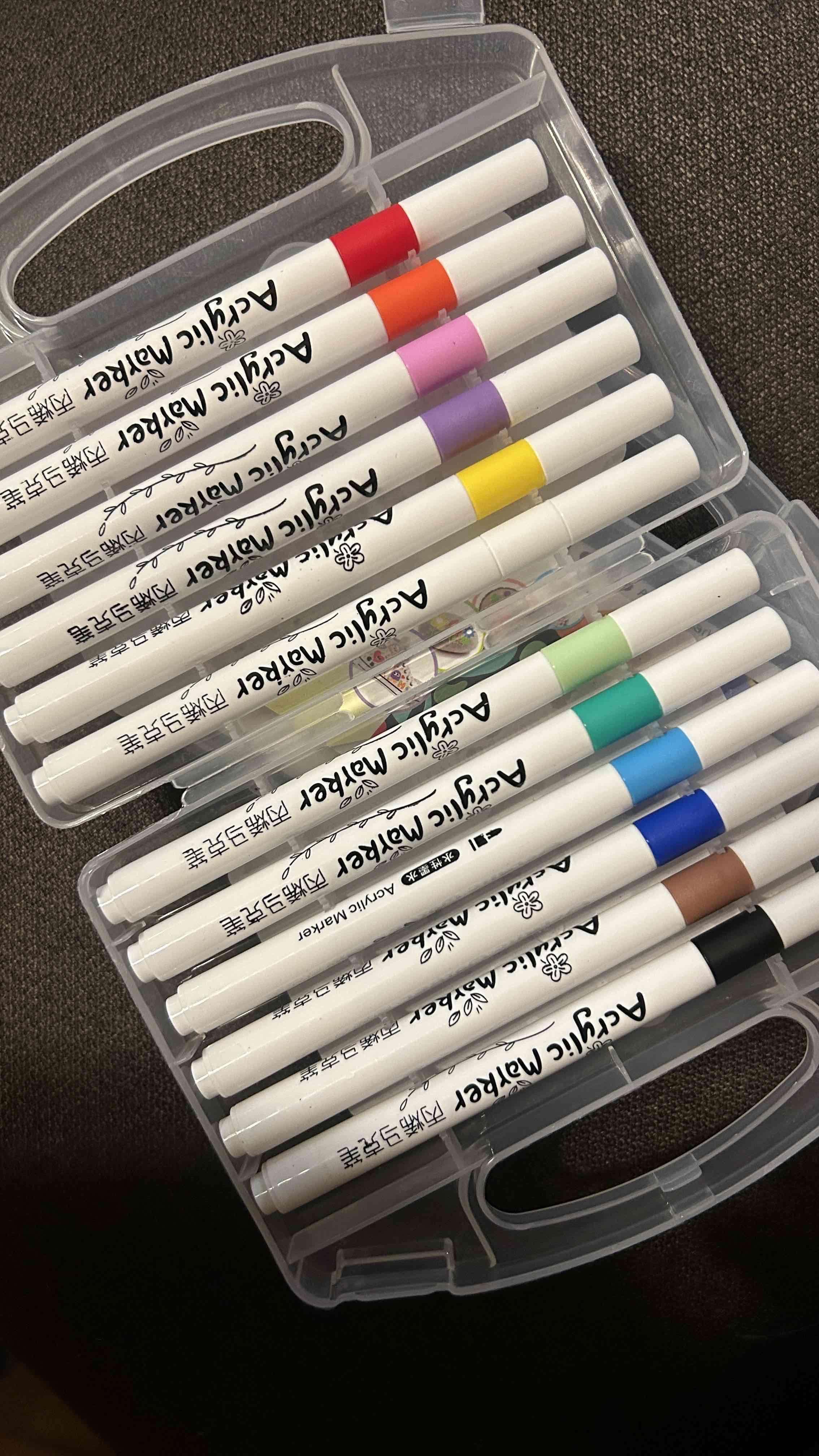 Set de marcadores acrílicos - miniatura 2