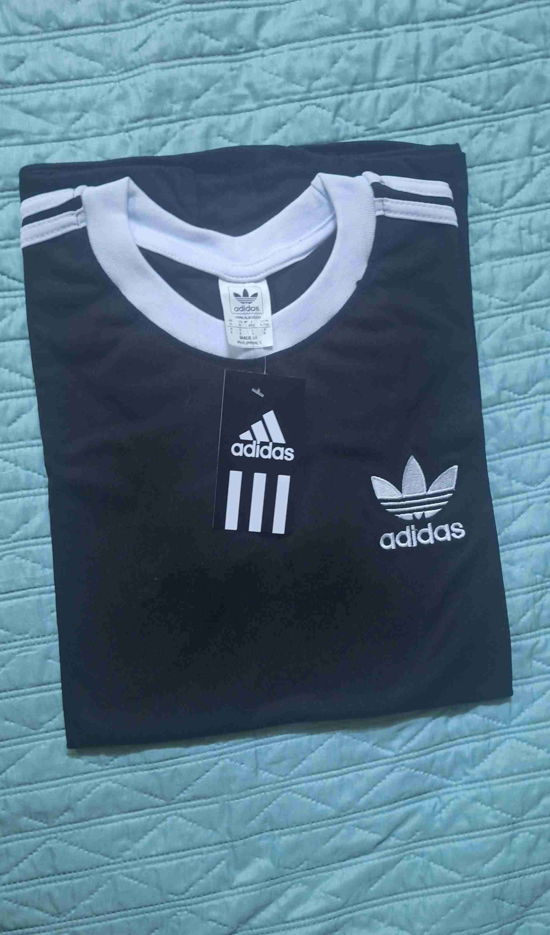 Polera negra Adidas original - miniatura 3