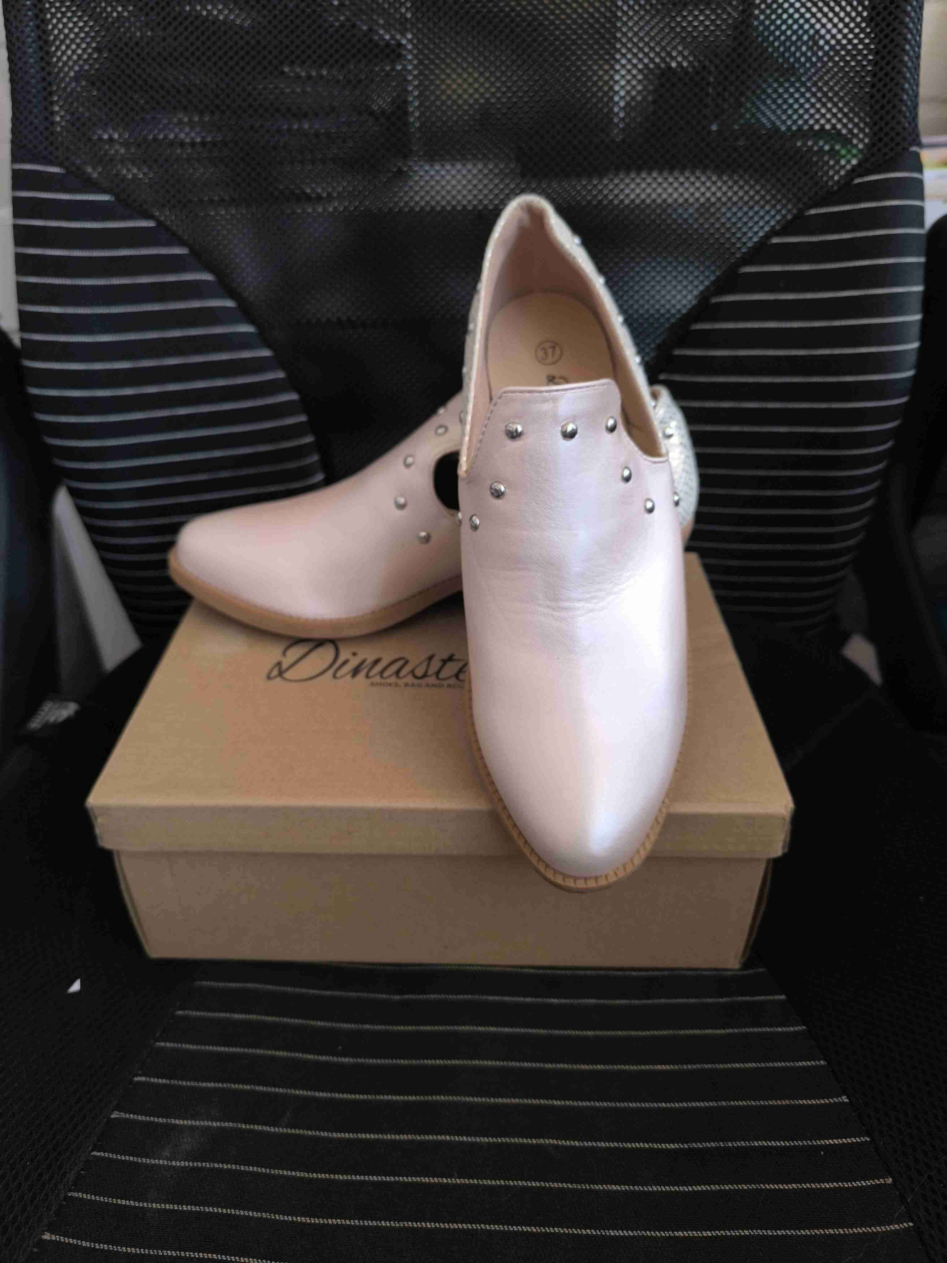 Botines rosados con tachas - miniatura 4