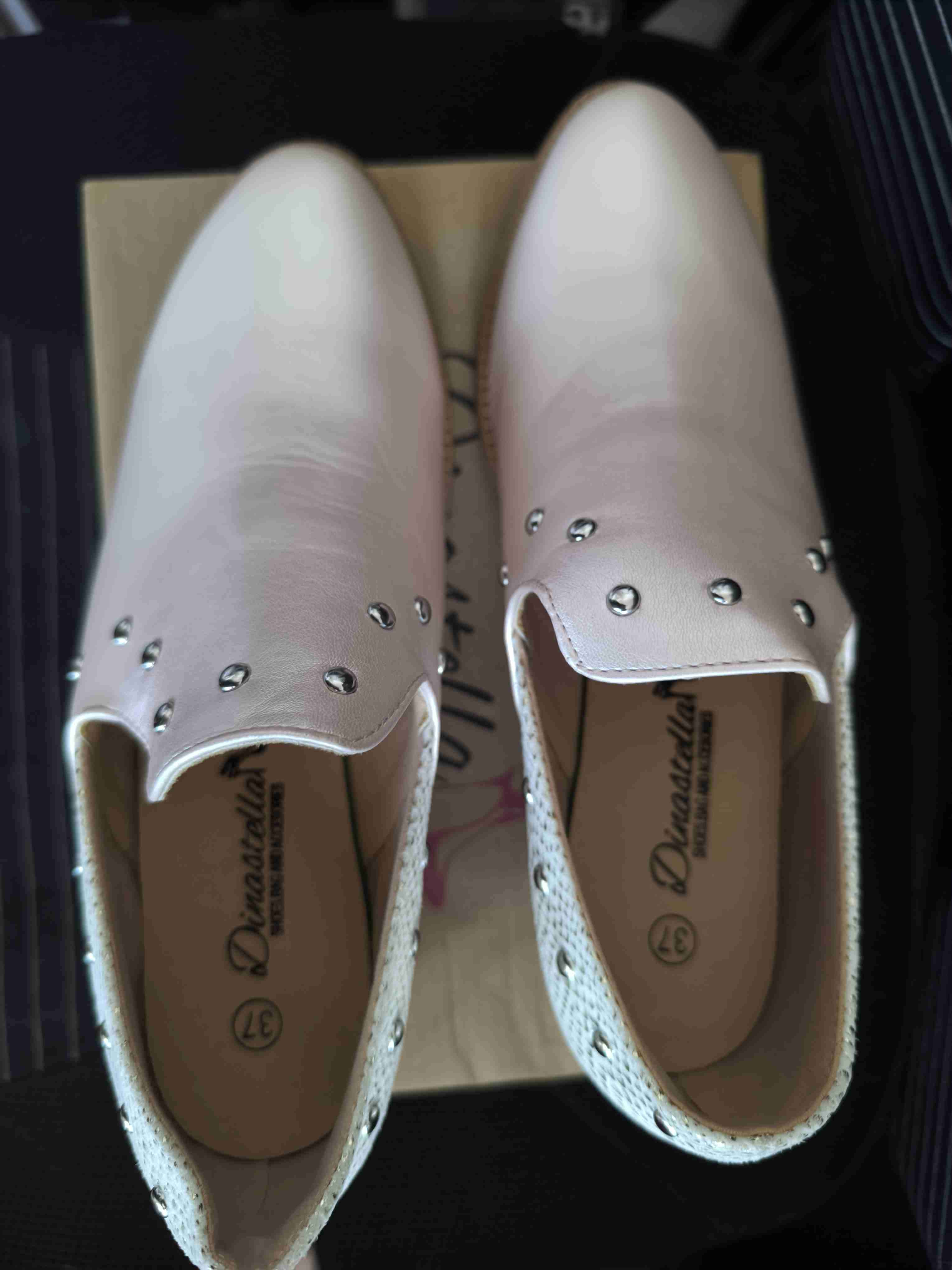 Botines rosados con tachas - miniatura 5