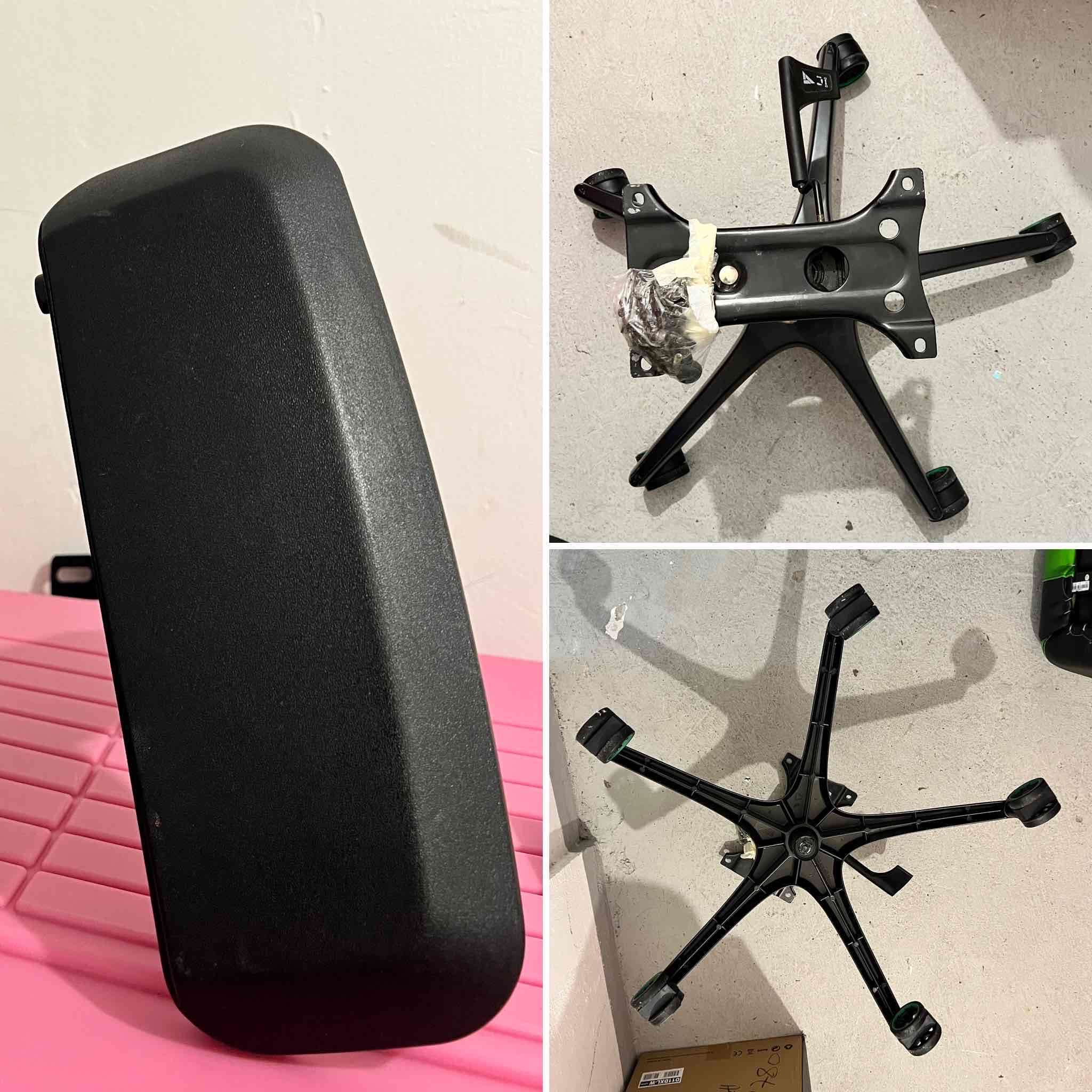 Silla gamer Vertagear verde y negra - miniatura 6