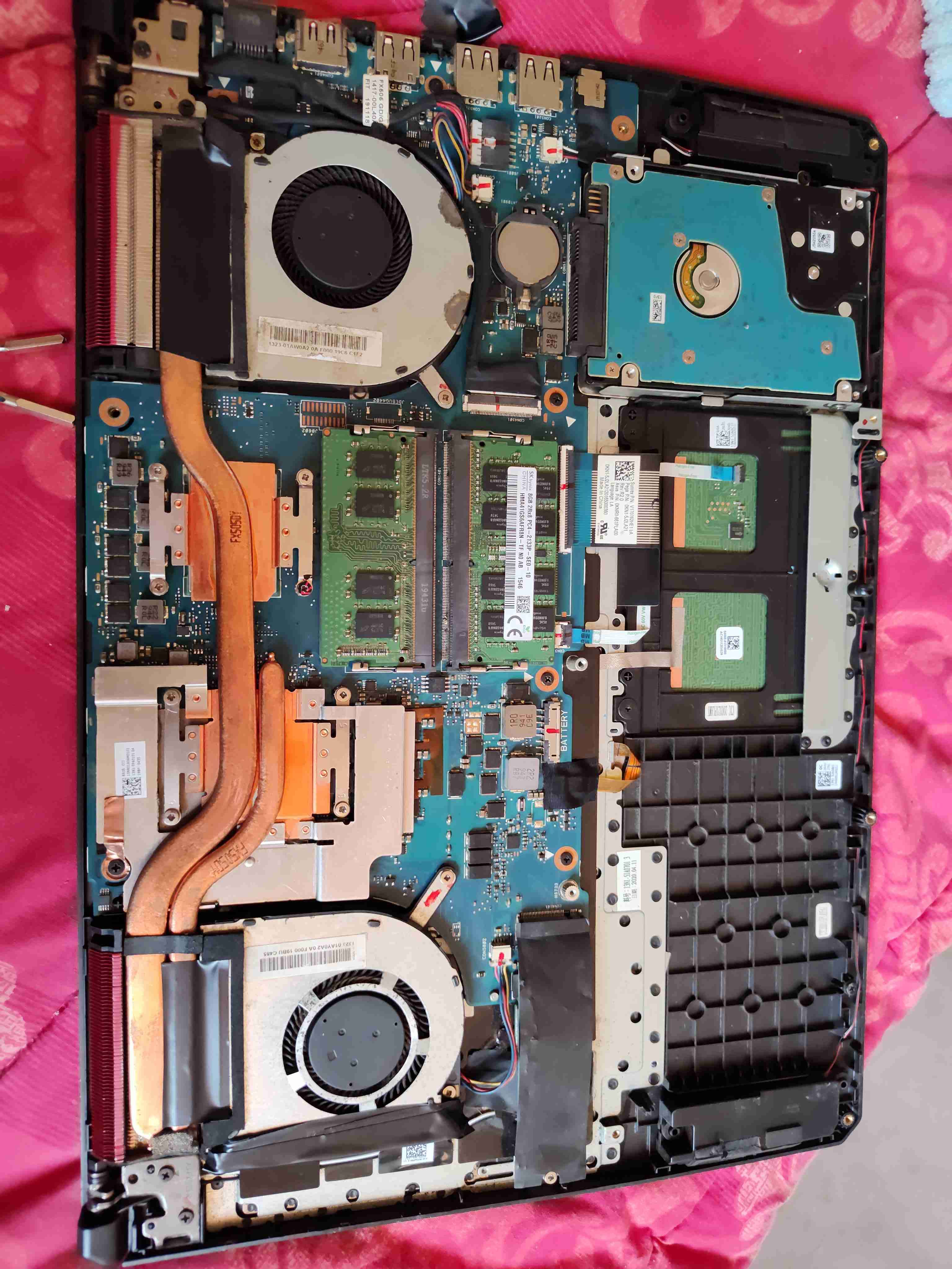 Servicio de mantenimiento para computadora