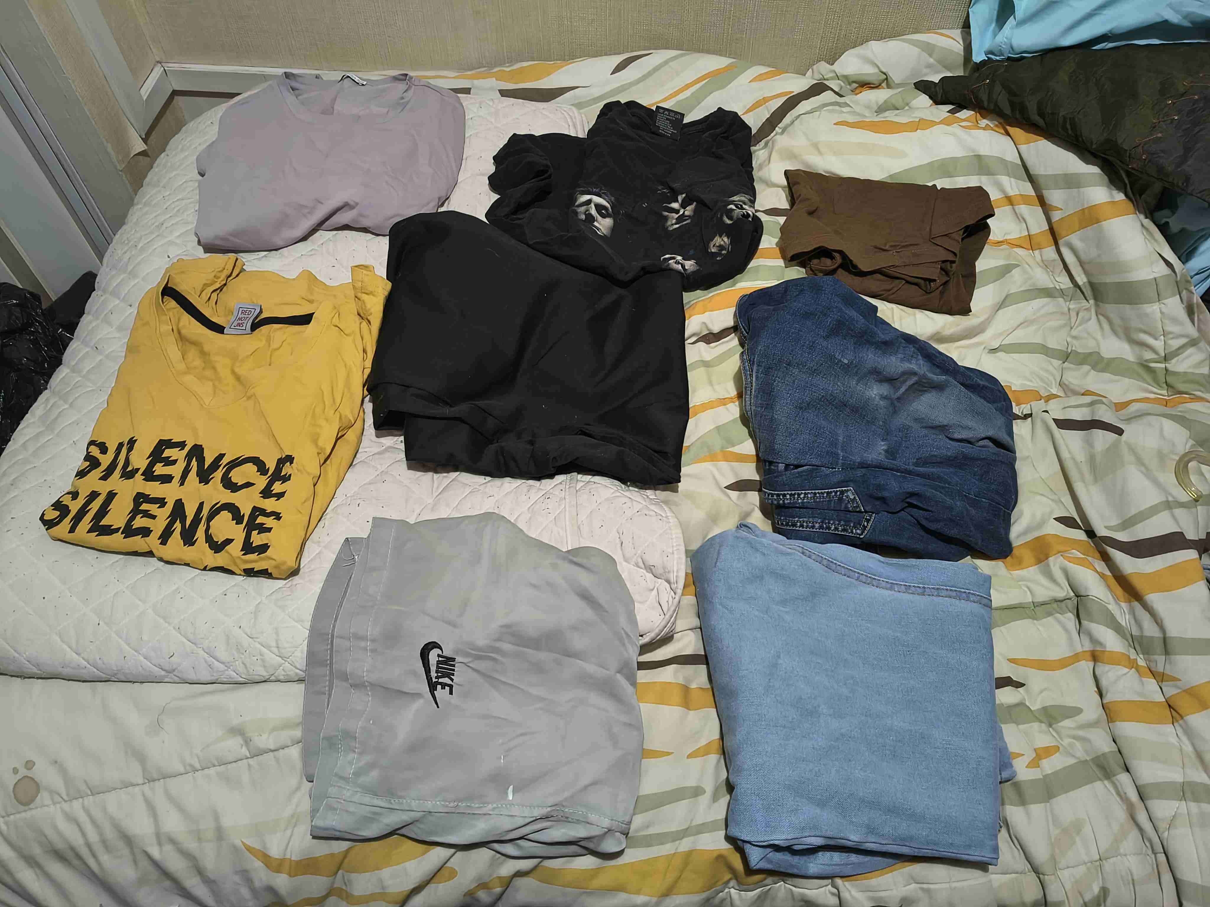 Lote de ropa variada hombre