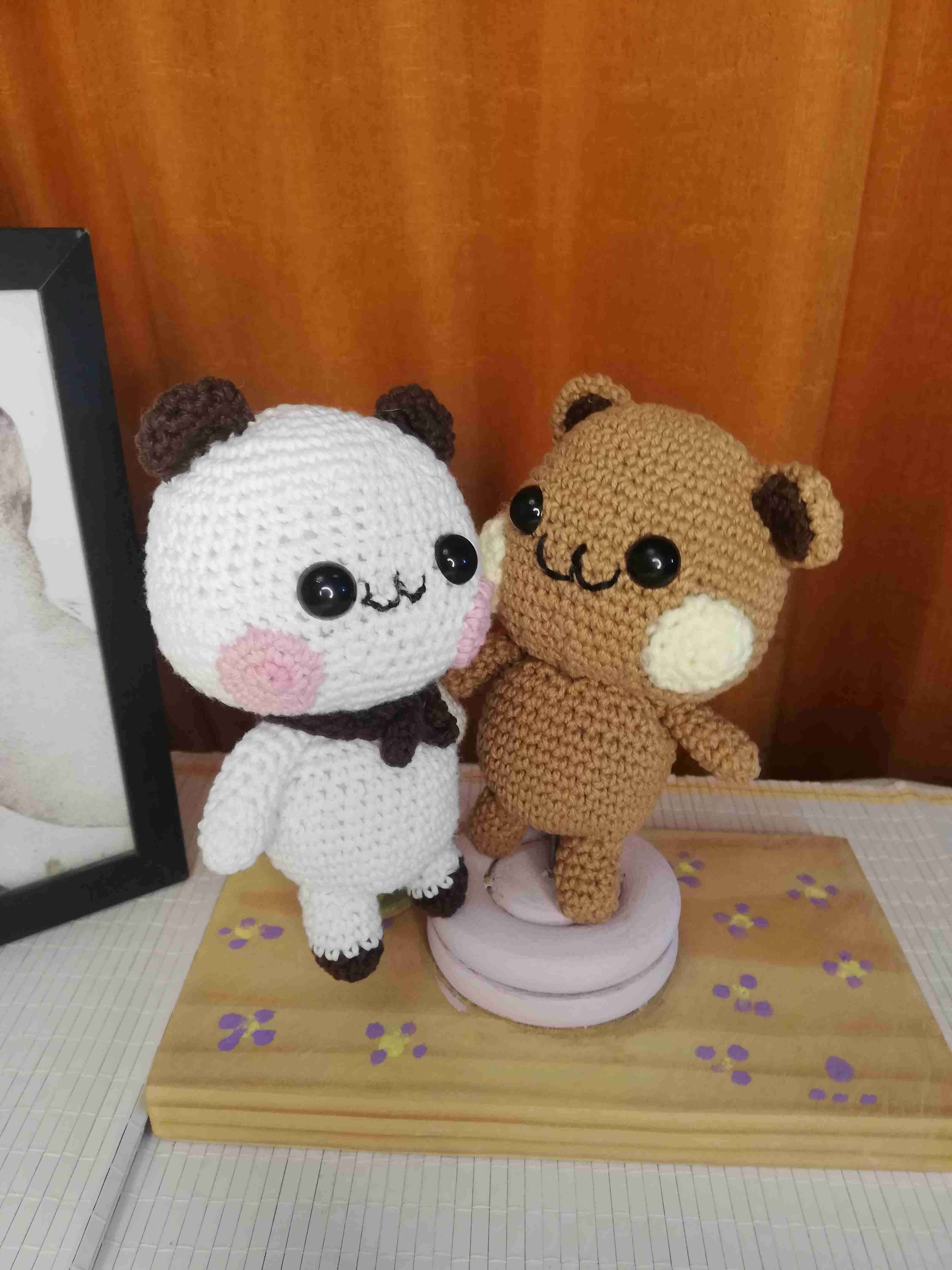 Bubu y dudu amigurumis - miniatura 3