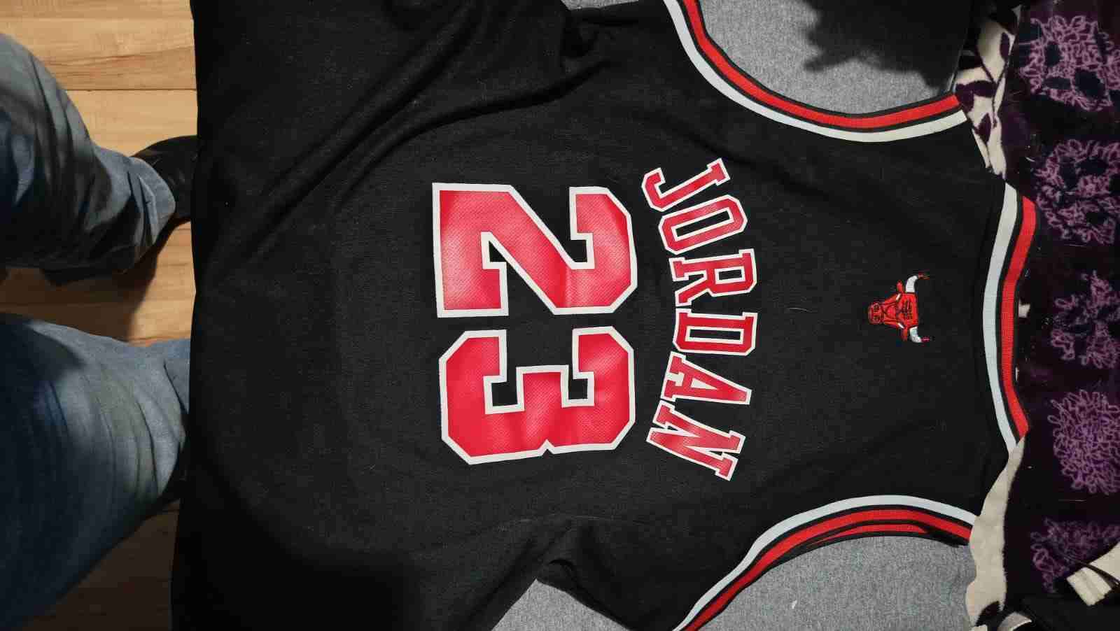 Camiseta NBA Bulls negra - miniatura 2