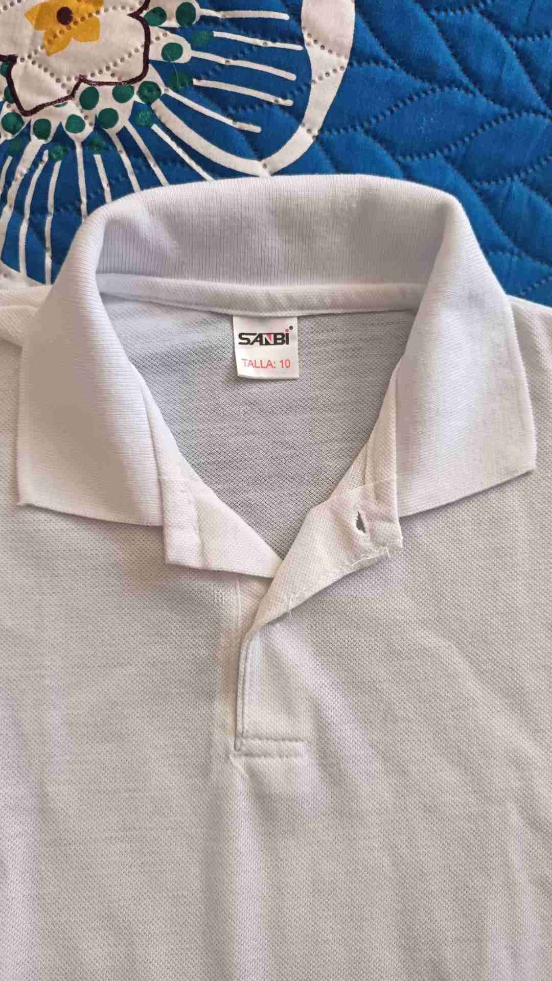 Polera pique blanca - miniatura 2