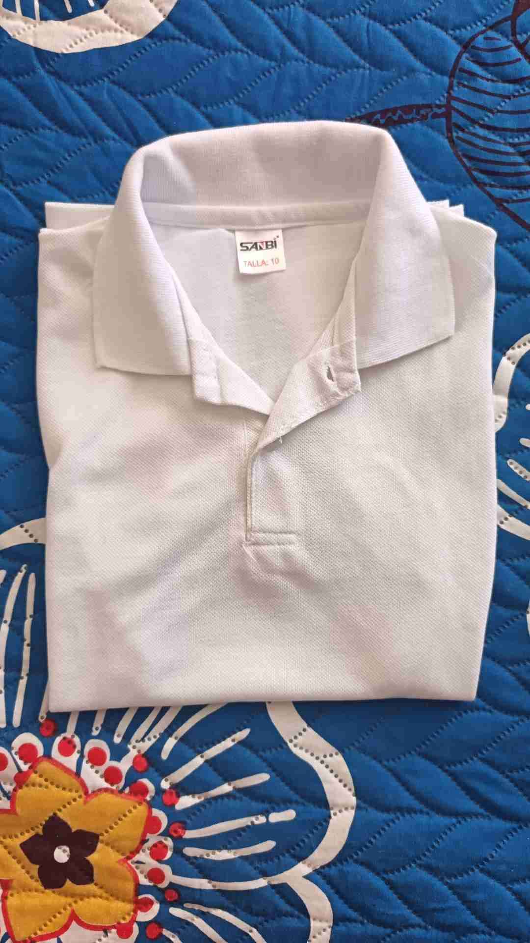 Polera pique blanca - miniatura 3