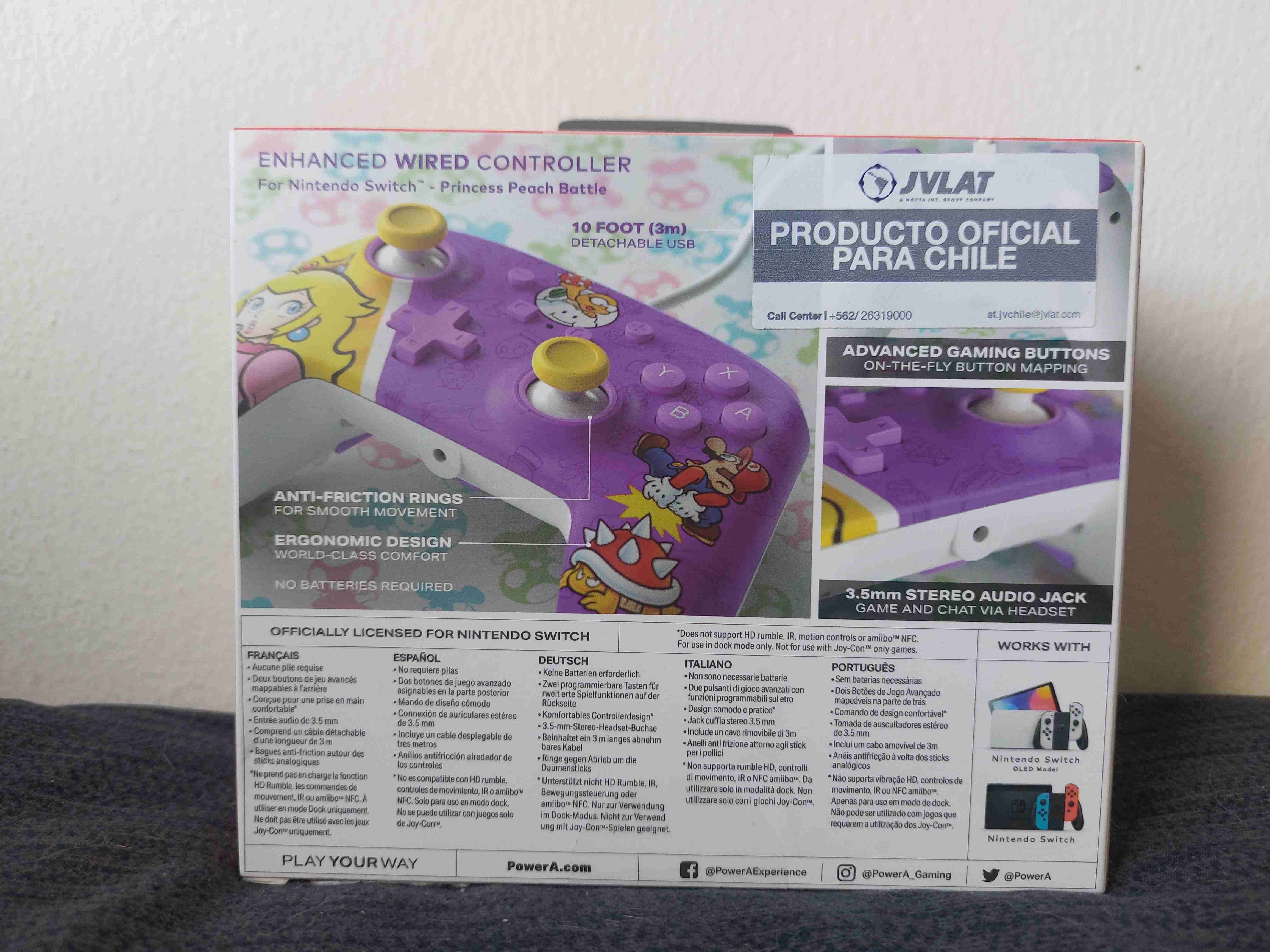 Control cableado Nintendo Switch Super Mario - miniatura 2