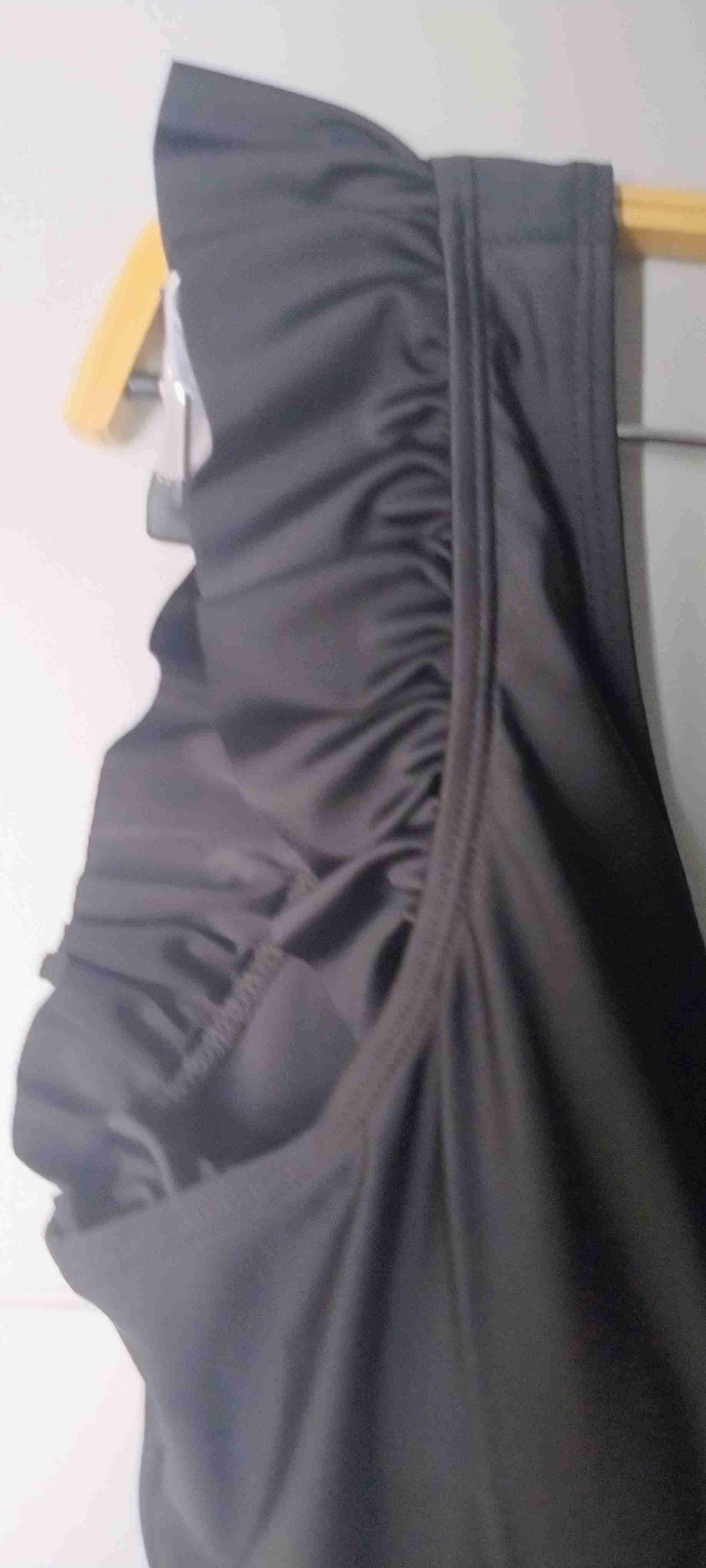 Traje de baño negro con volantes - miniatura 3