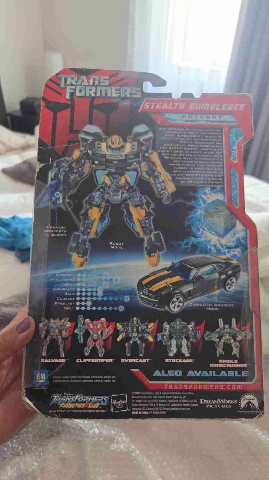 Figura Transformers Stealth Bumblebee - miniatura 2