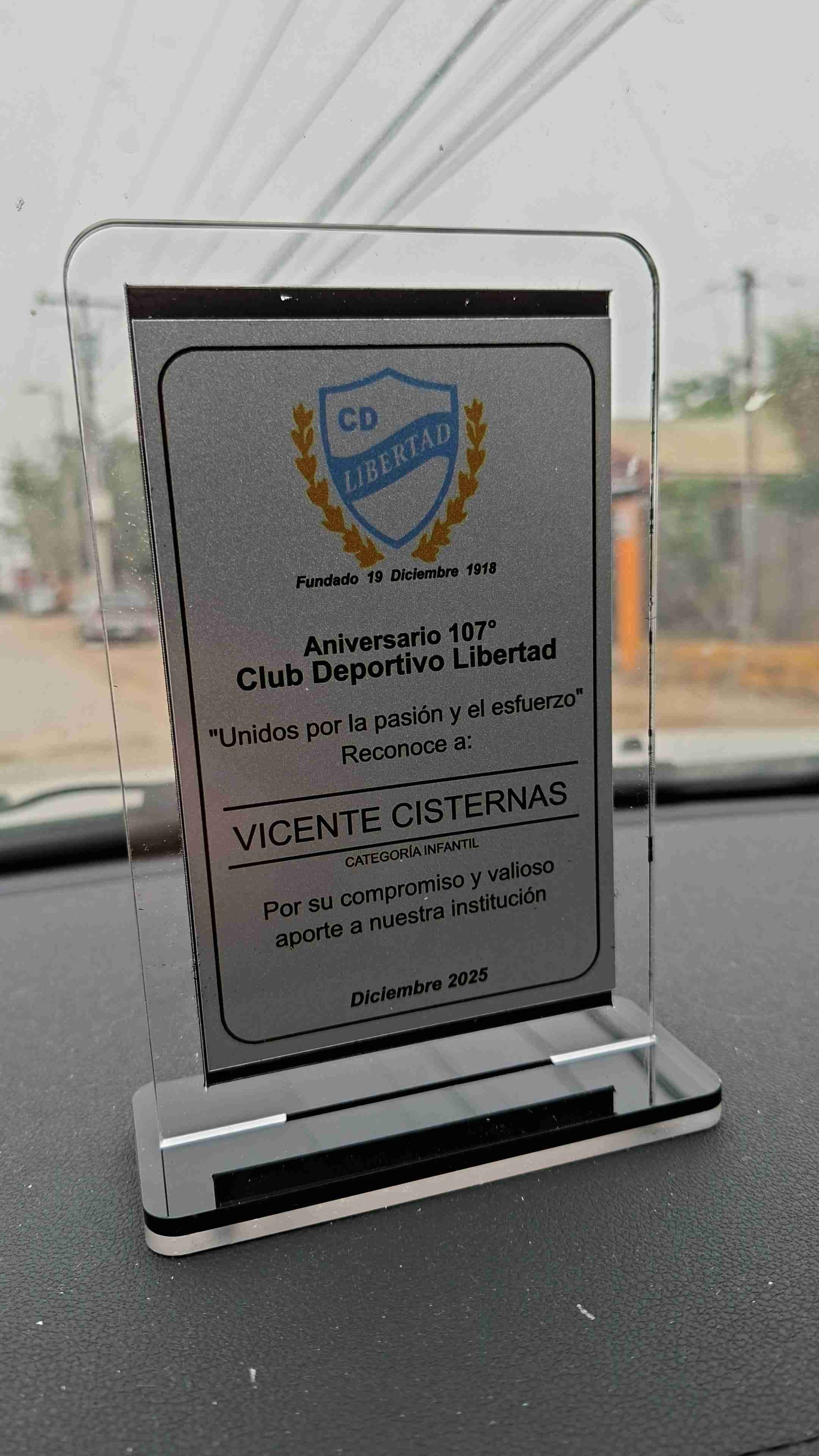 Galvano Acrilico Placa Metalica Full Color - miniatura 5