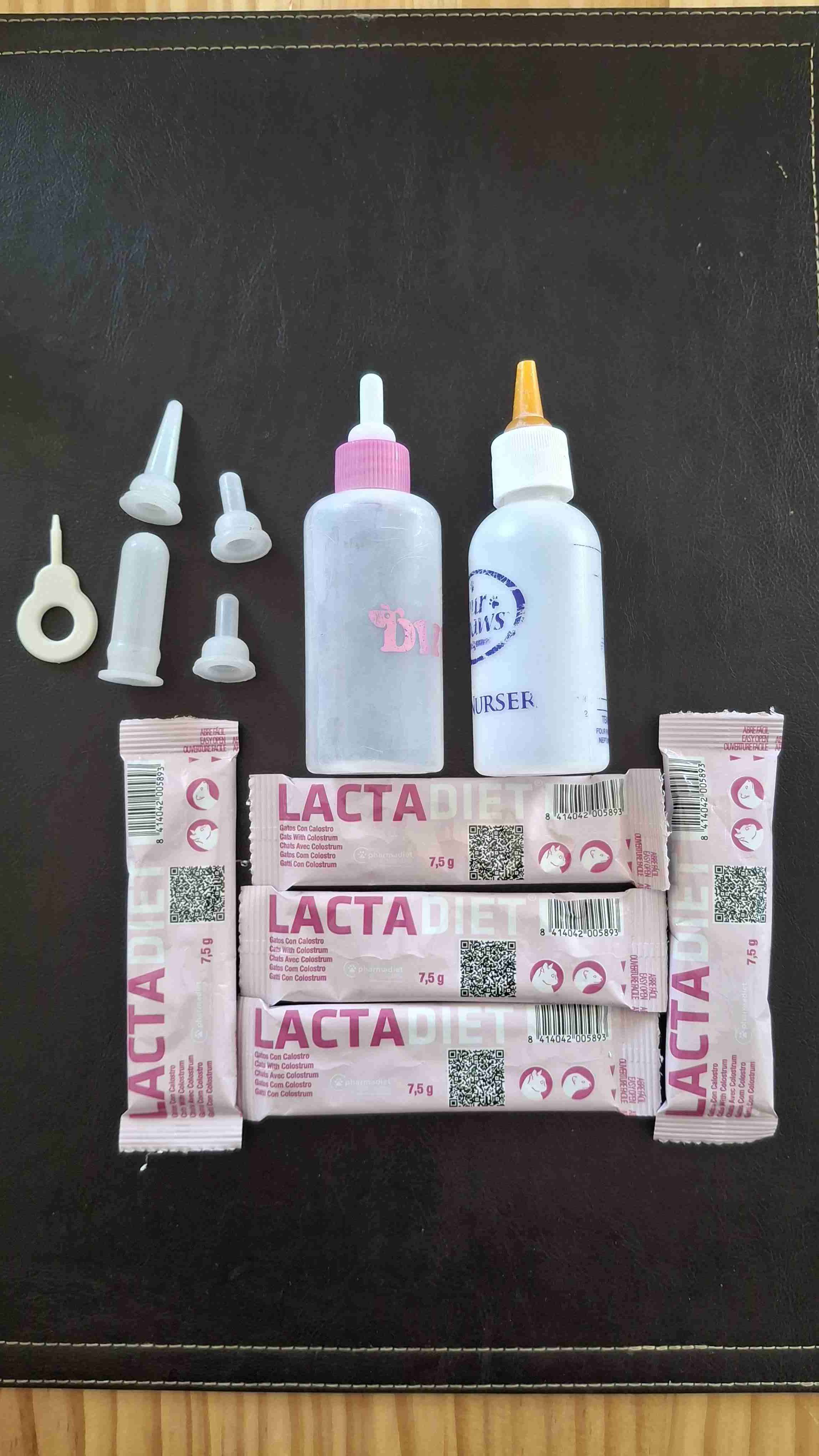 Kit de alimentación para gatitos