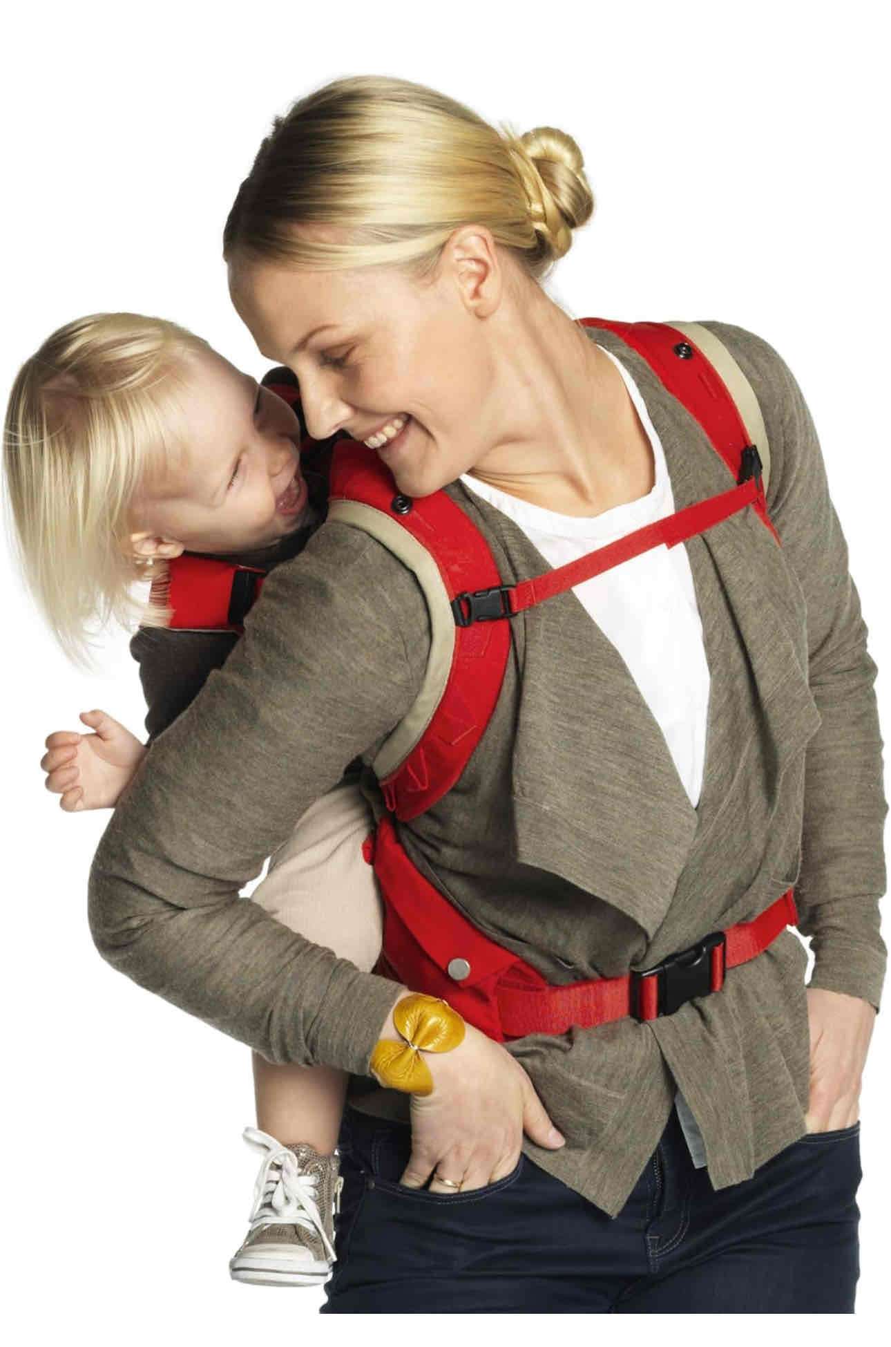 Mochila portabebés Stokke azul - miniatura 4