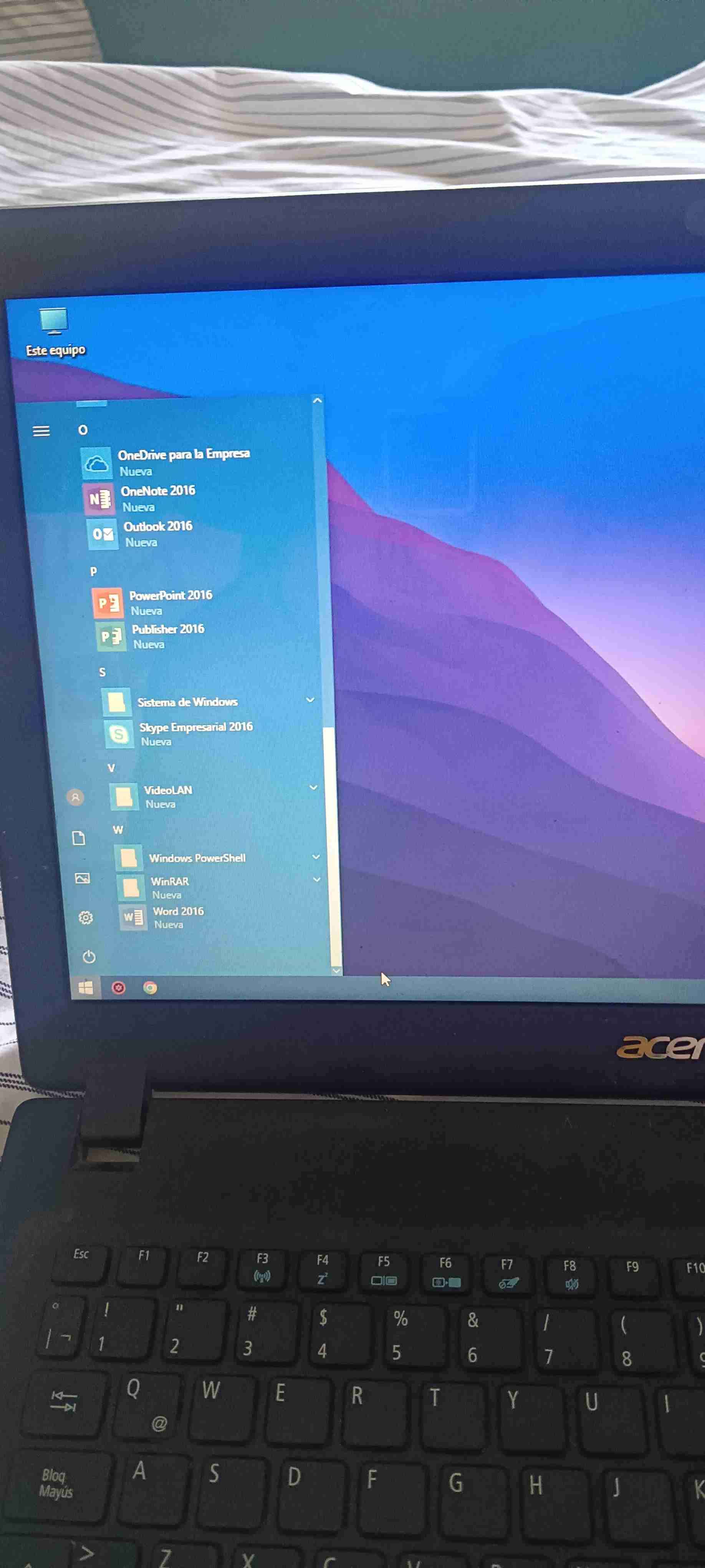 Laptop Acer actualizado con teclado extra - miniatura 6