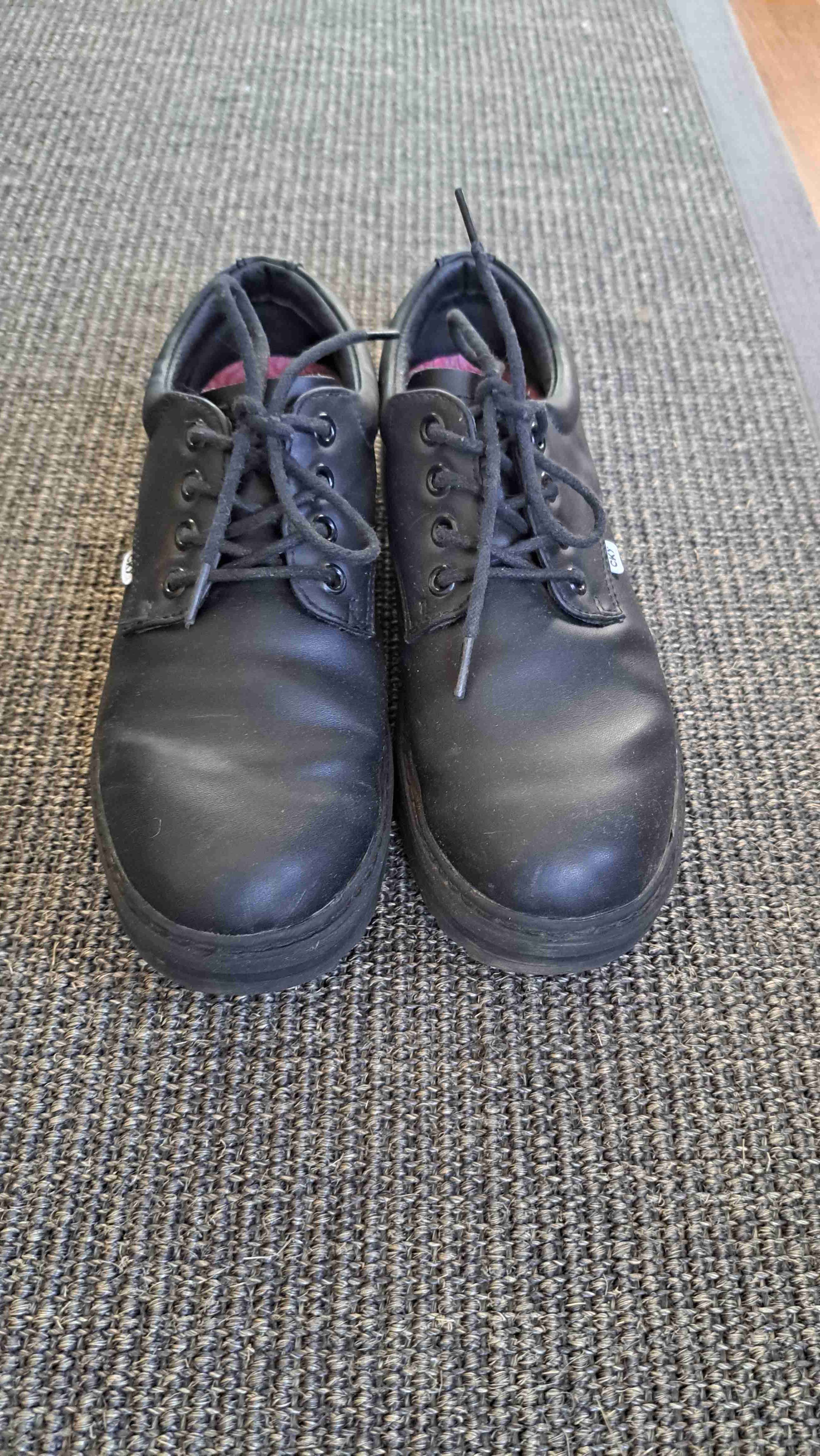 Zapatos de cuero negros n° 38 - miniatura 2