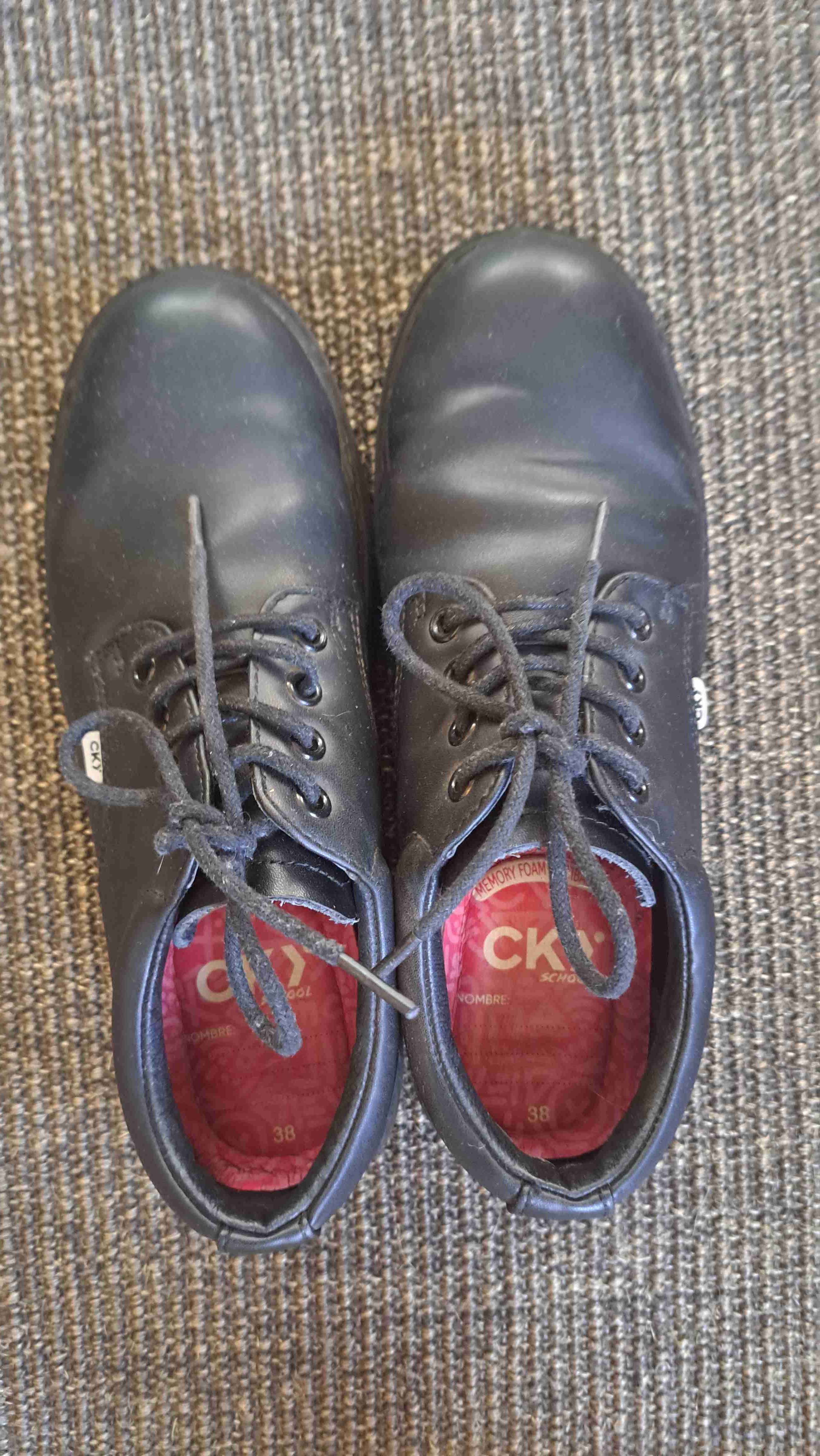 Zapatos de cuero negros n° 38 - miniatura 3